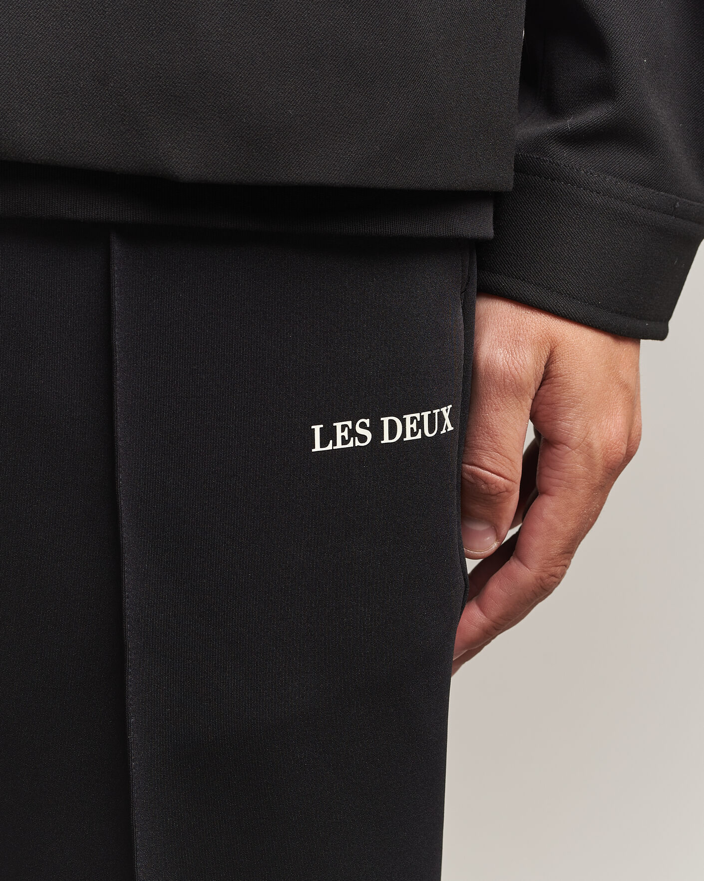Men | Trousers | LES DEUX | Ballier Casual Track Pants Black