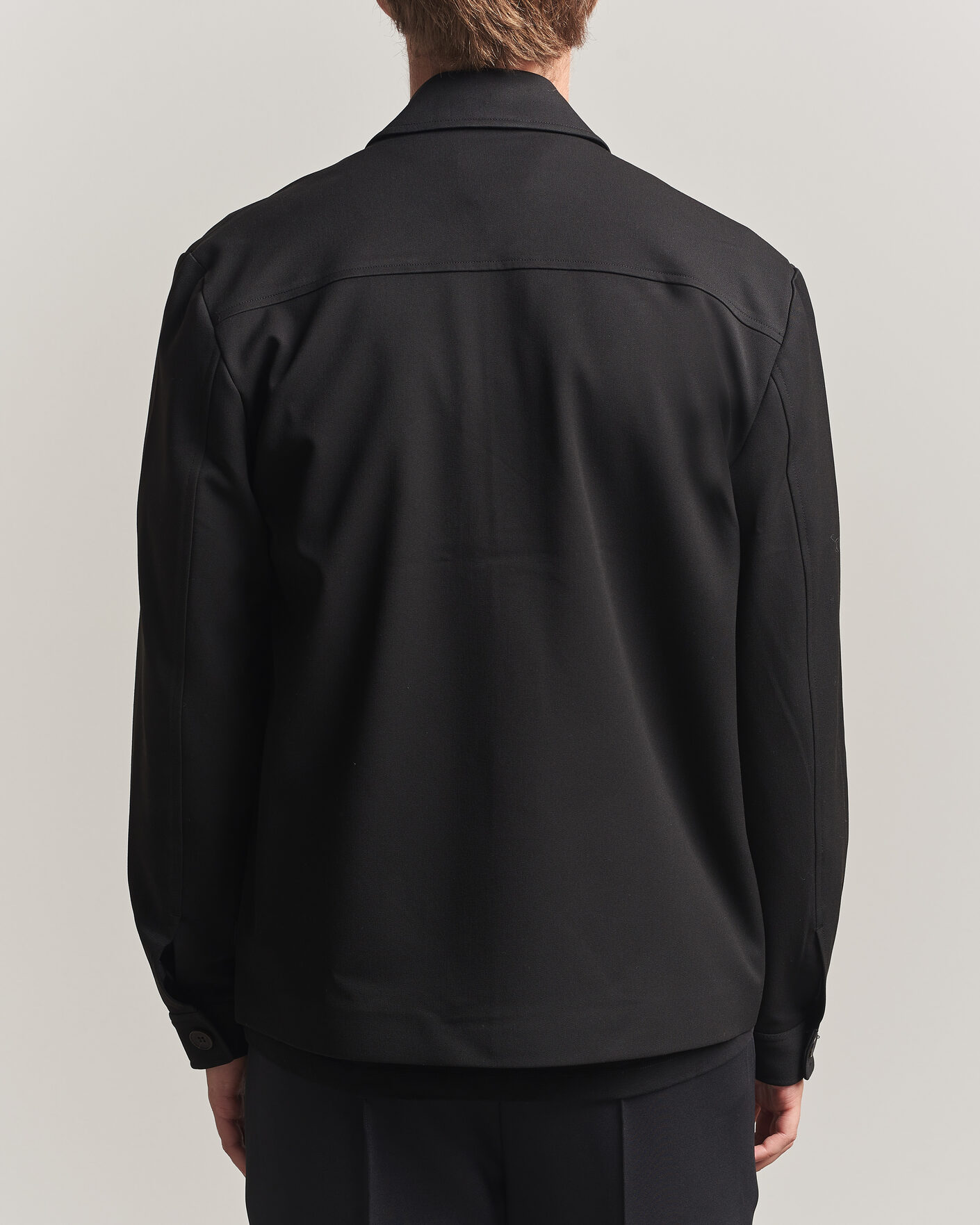 Men | Shirts | LES DEUX | Marsielle Hybrid Jacket Black