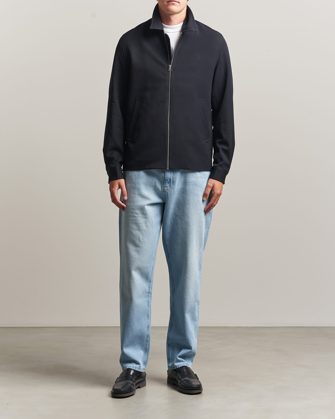 Men | Coats & Jackets | LES DEUX | Como Coach Jacket Navy