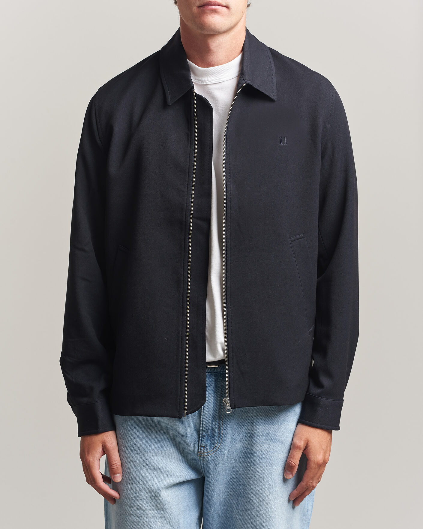 Men | Coats & Jackets | LES DEUX | Como Coach Jacket Navy