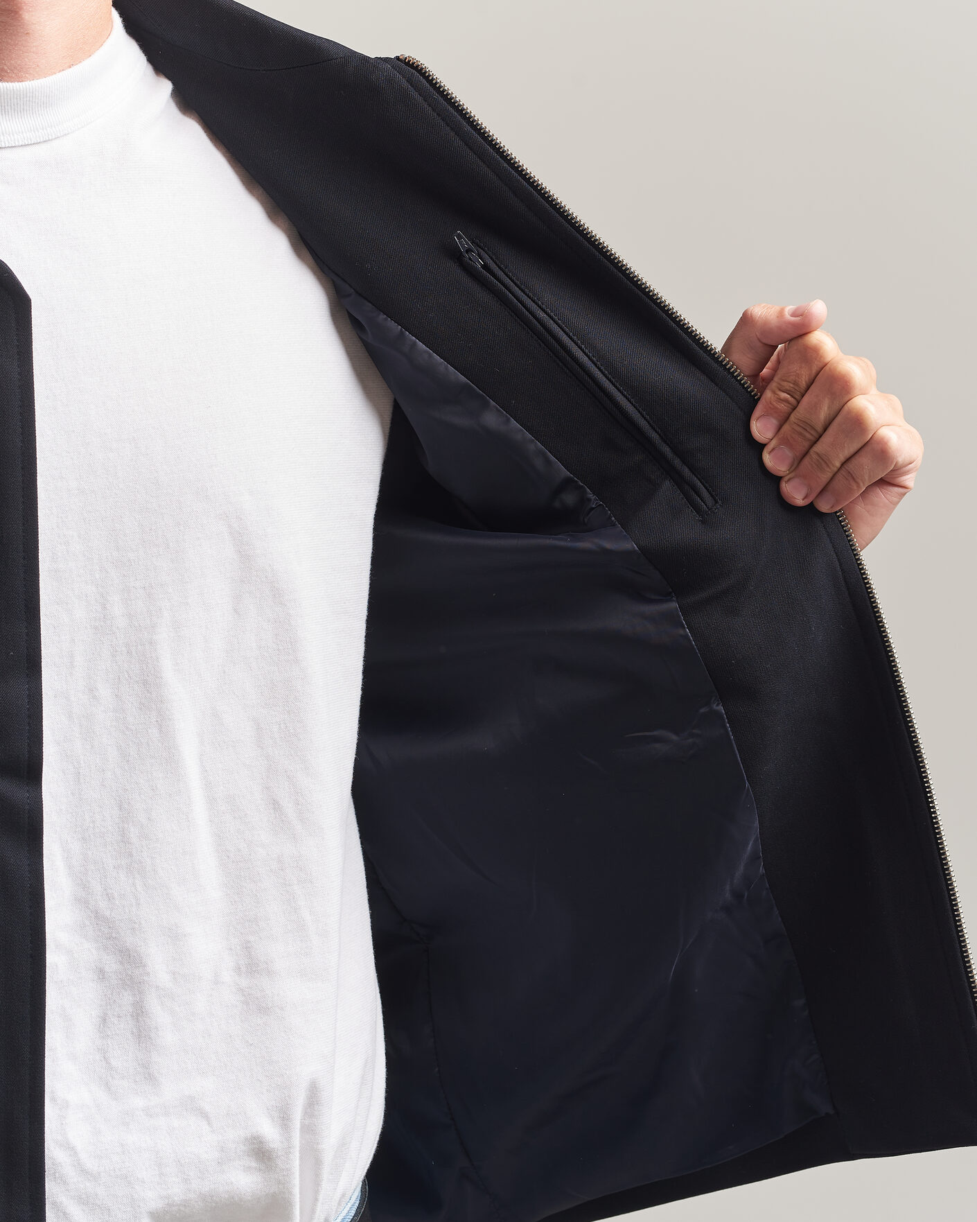 Men | Coats & Jackets | LES DEUX | Como Coach Jacket Navy