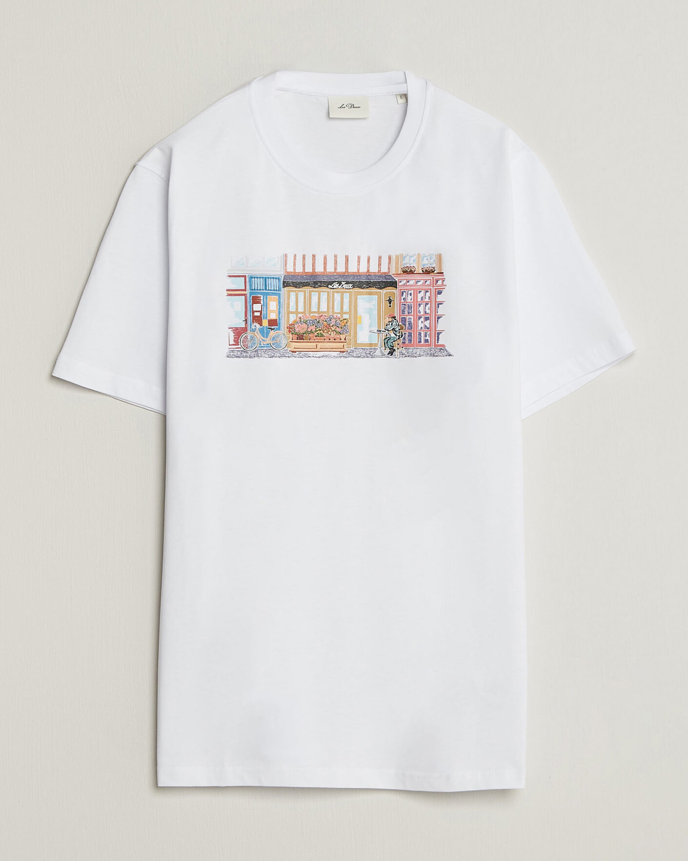 Men | T-Shirts | LES DEUX | Market T-Shirt White