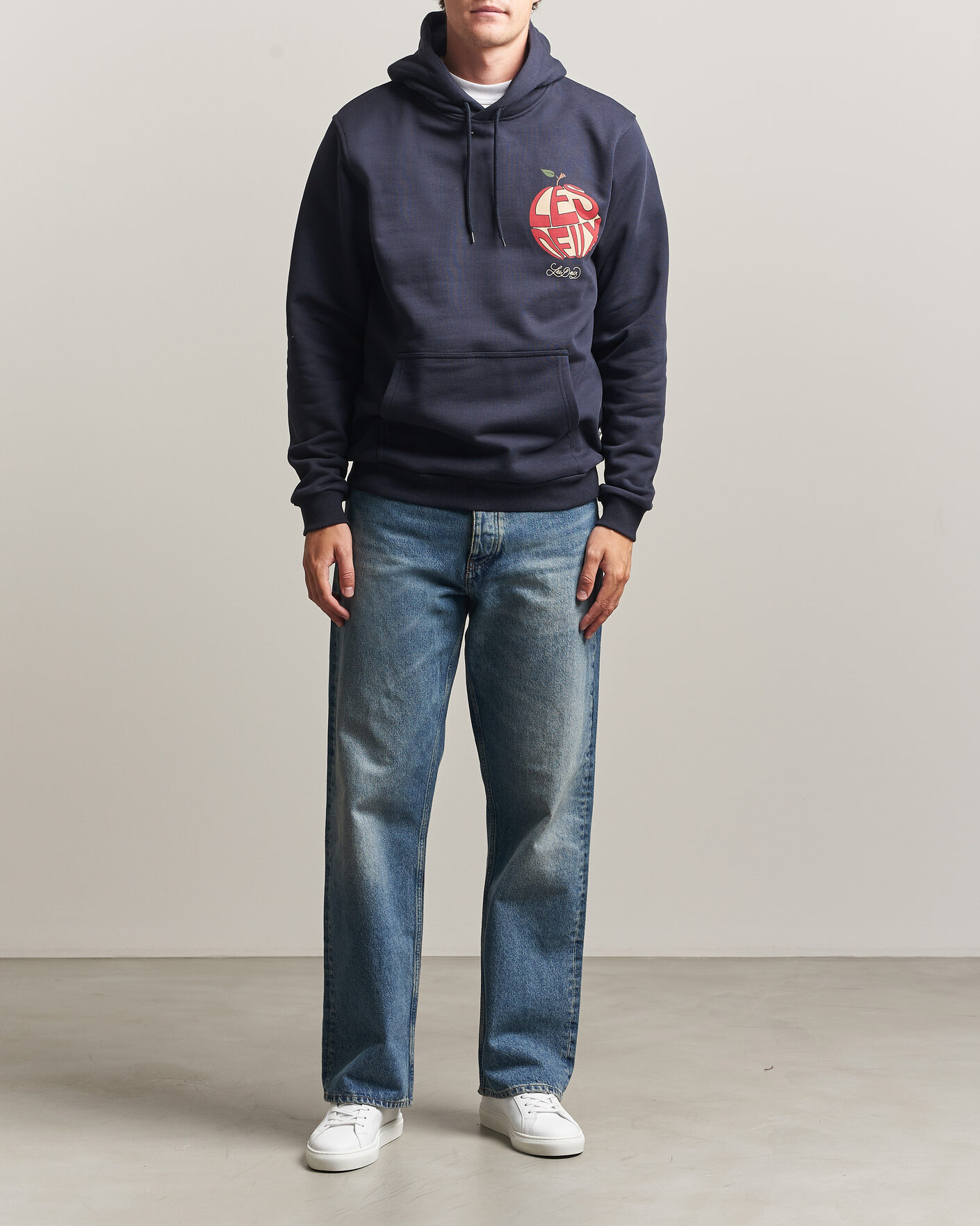 Men | Sweaters & Knitwear | LES DEUX | Orchard Sweatshirt Dark Navy