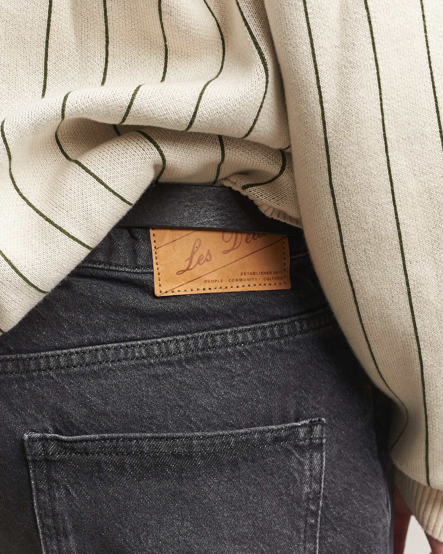 Men | Jeans | LES DEUX | Ryder Denim Jeans Black Wash