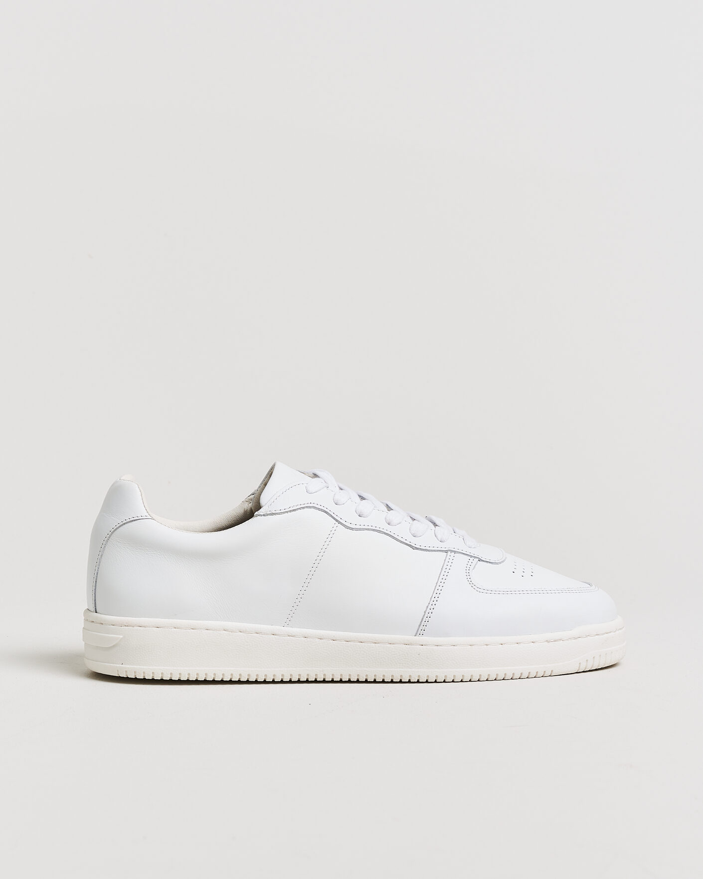Men | Sneakers | LES DEUX | Sporty Leather Sneaker White