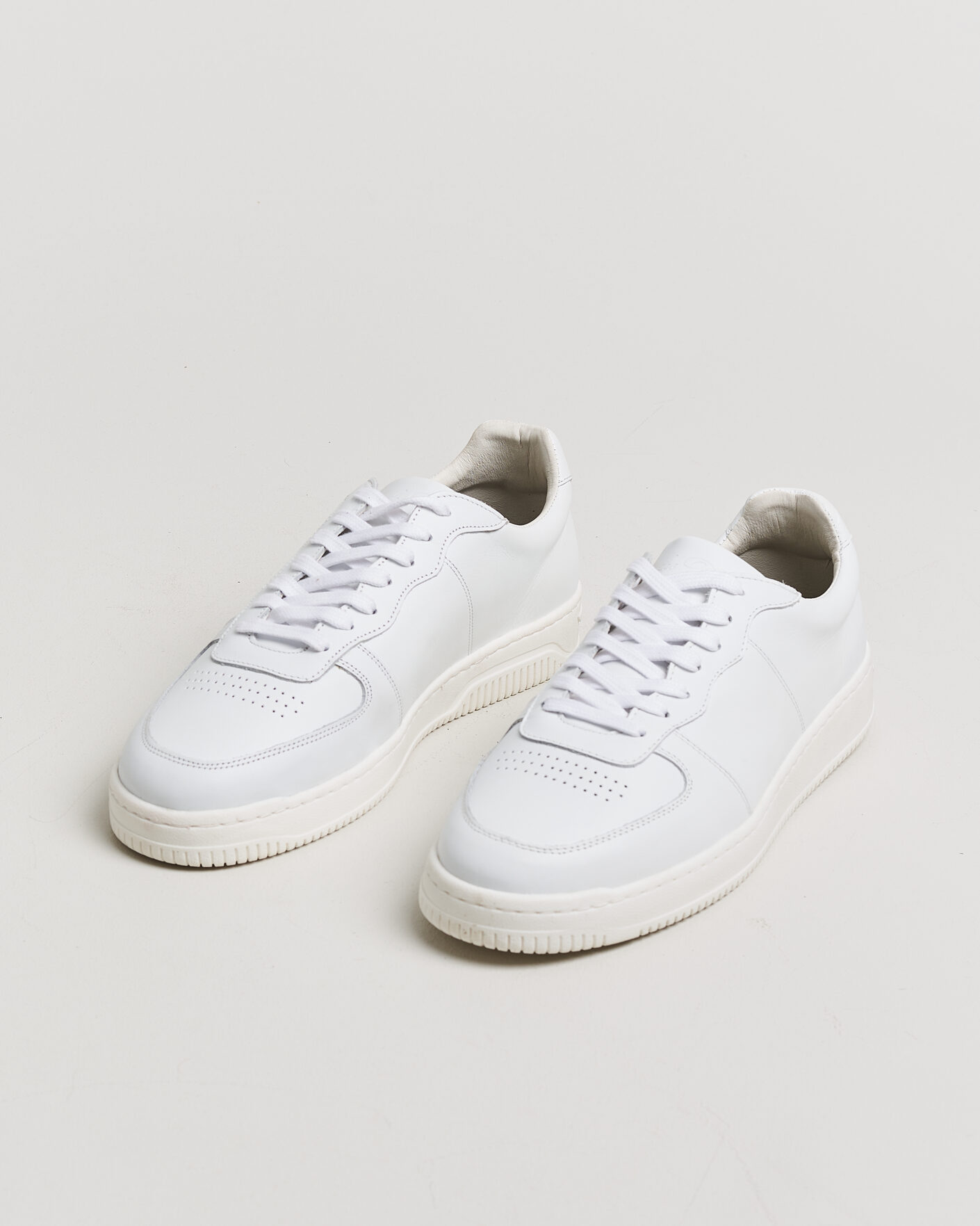 Men | Sneakers | LES DEUX | Sporty Leather Sneaker White
