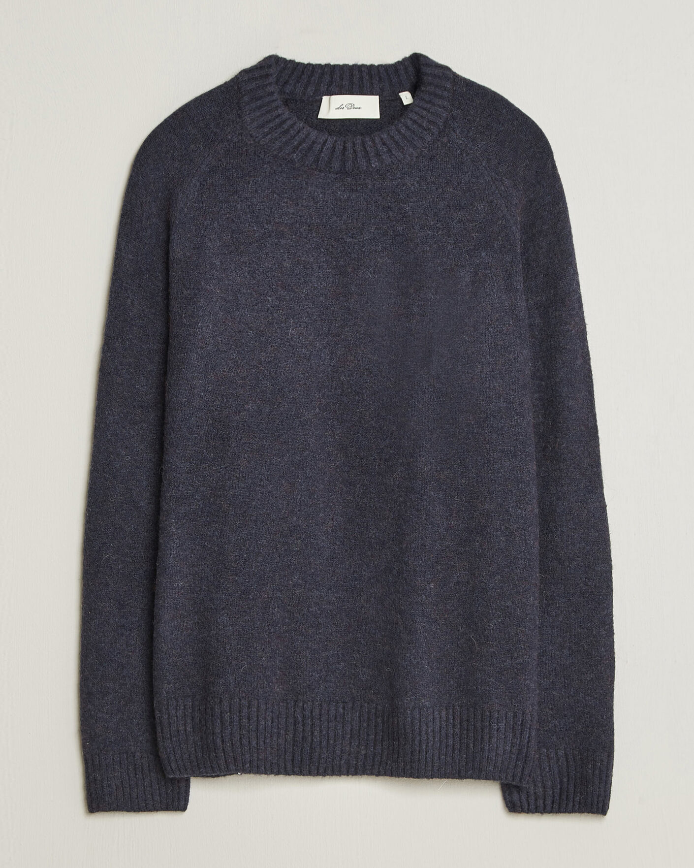 Men | Sweaters & Knitwear | LES DEUX | Soft Roundneck Knit Dark Navy
