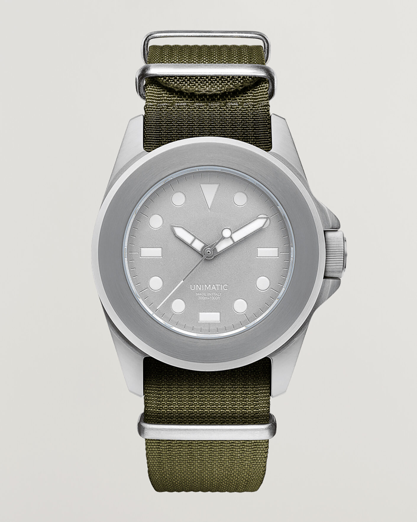 Men | UNIMATIC Modello Quattro Limited Military Watch Grey | UNIMATIC | Modello Quattro Limited Military Watch Grey