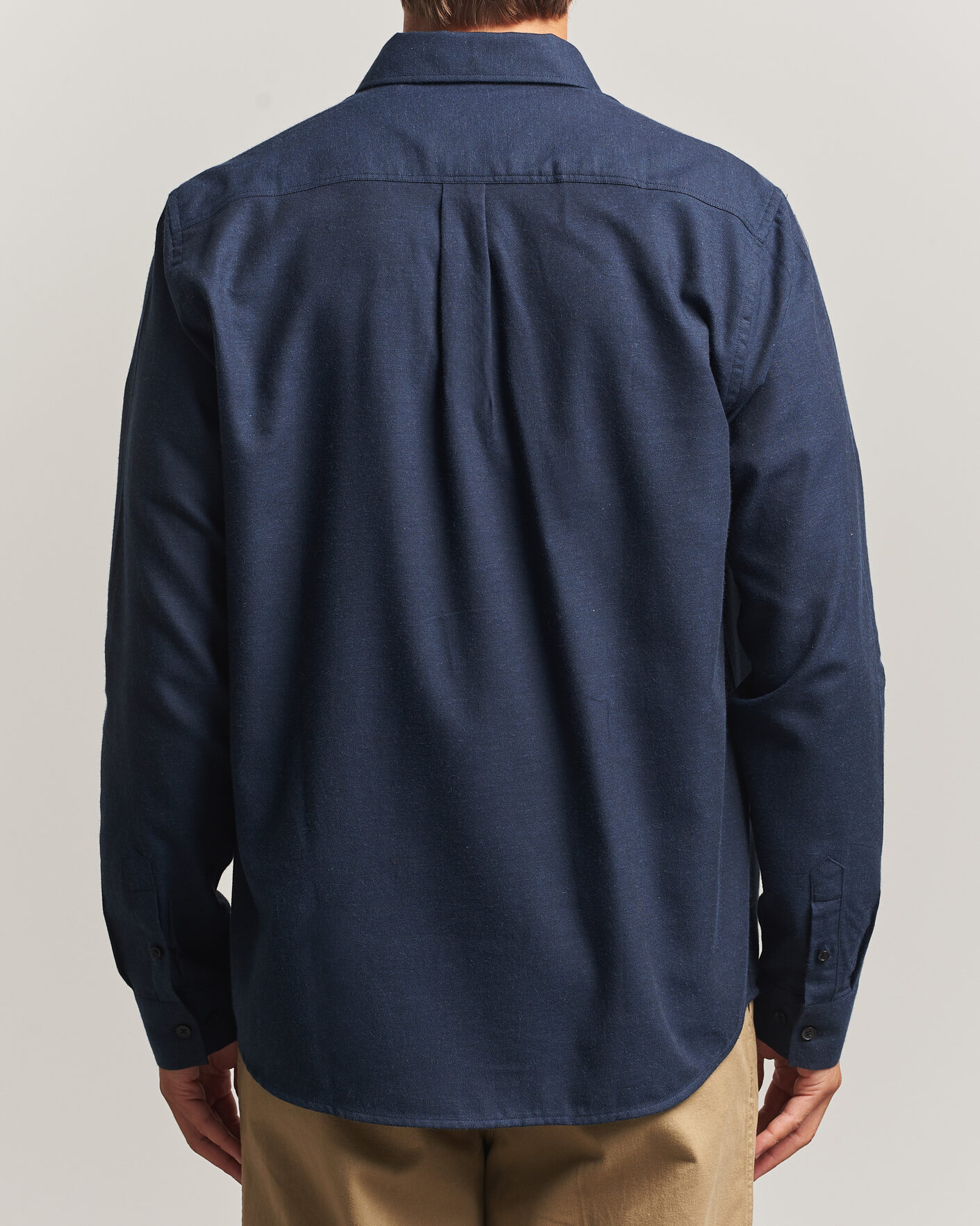 Men | Shirts | LES DEUX | Soft Flannel Shirt Dark Navy