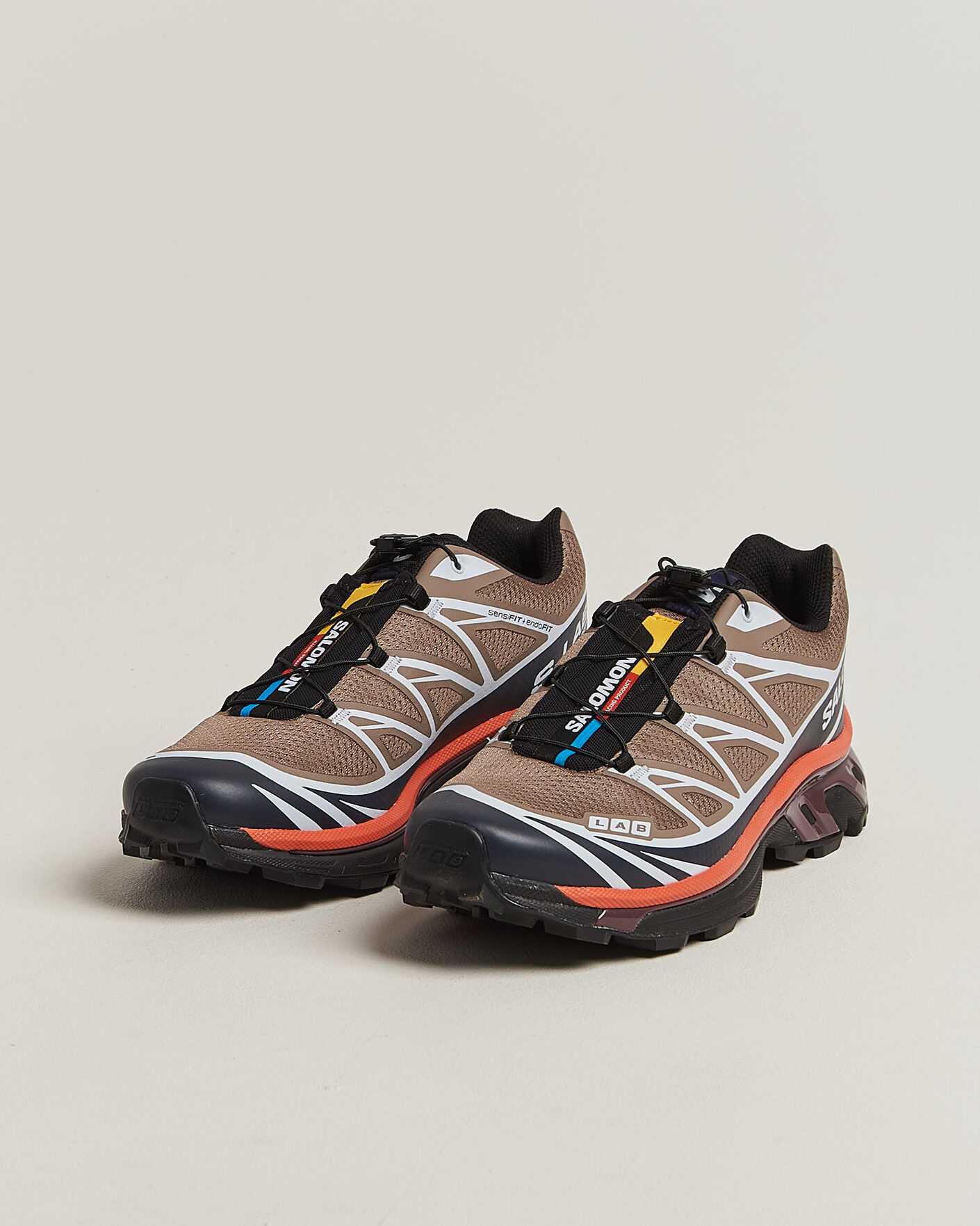 Men | Trail Sneakers | Salomon | XT-6 Sneakers Walnut/Maritime Blue
