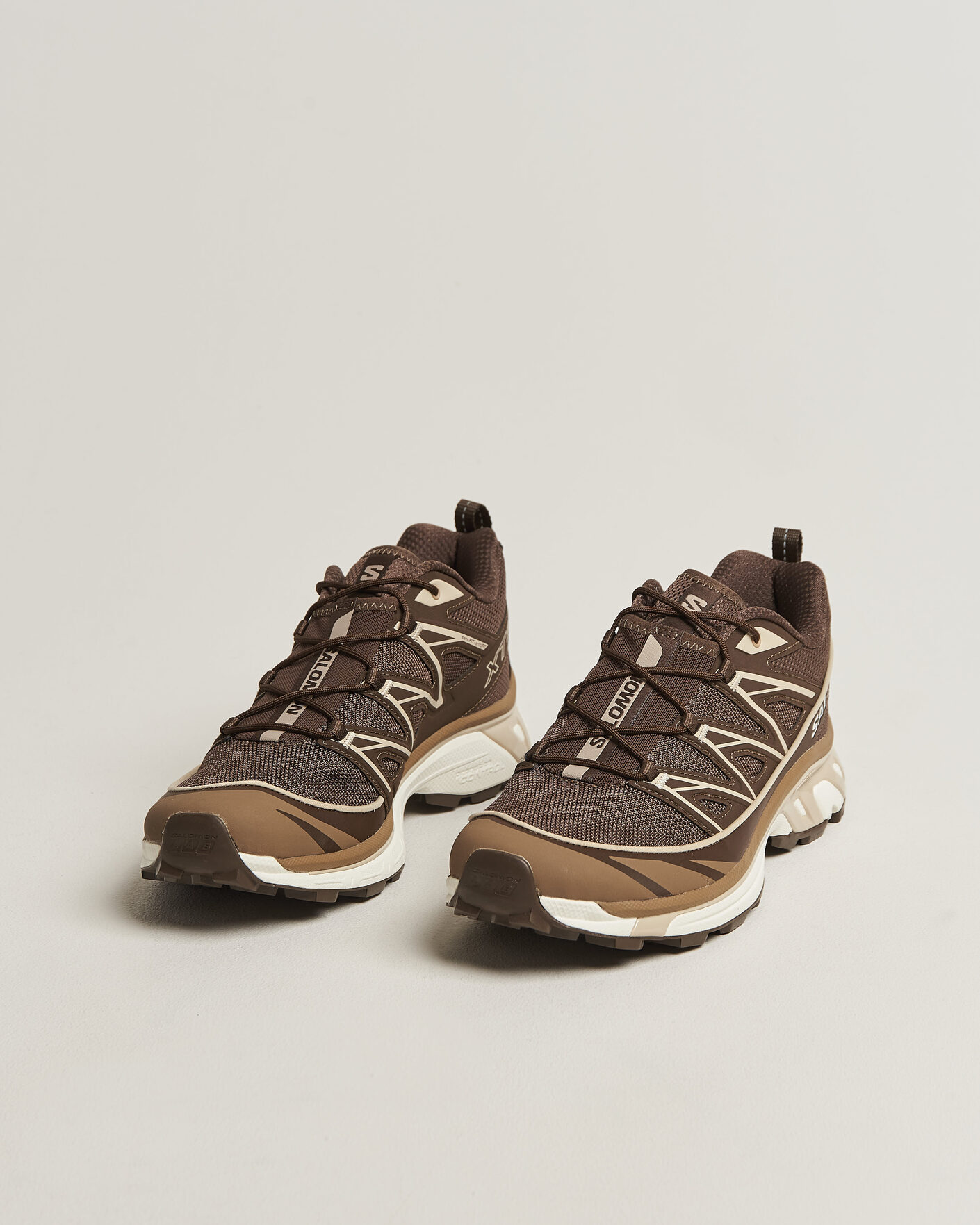 Men | Trail Sneakers | Salomon | XT-6 Expanse Sneakers Earth Brown/White Pepper