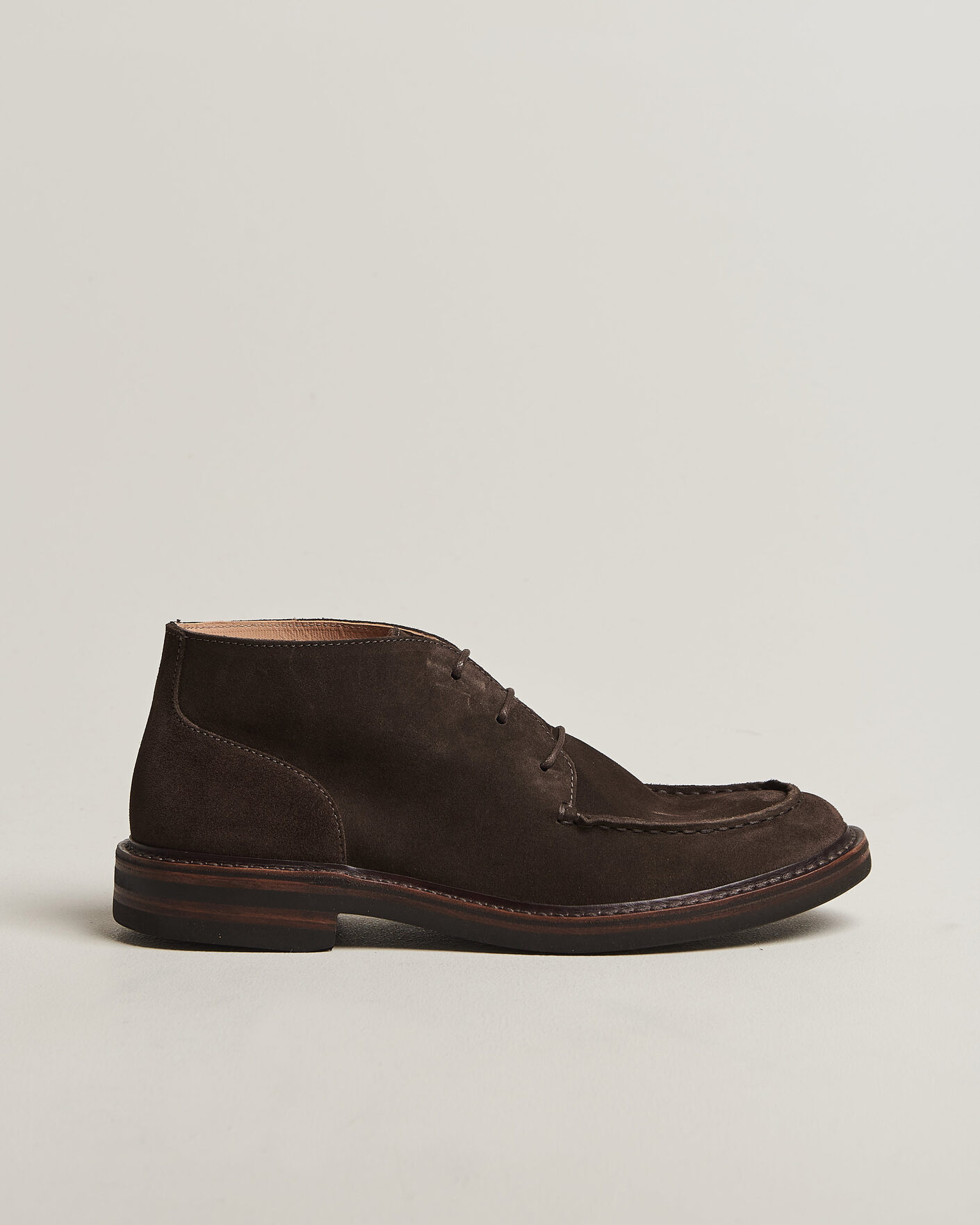 Men | Boots | Astorflex | Deukeflex Dainite Chukka Boot Dark Brown Suede