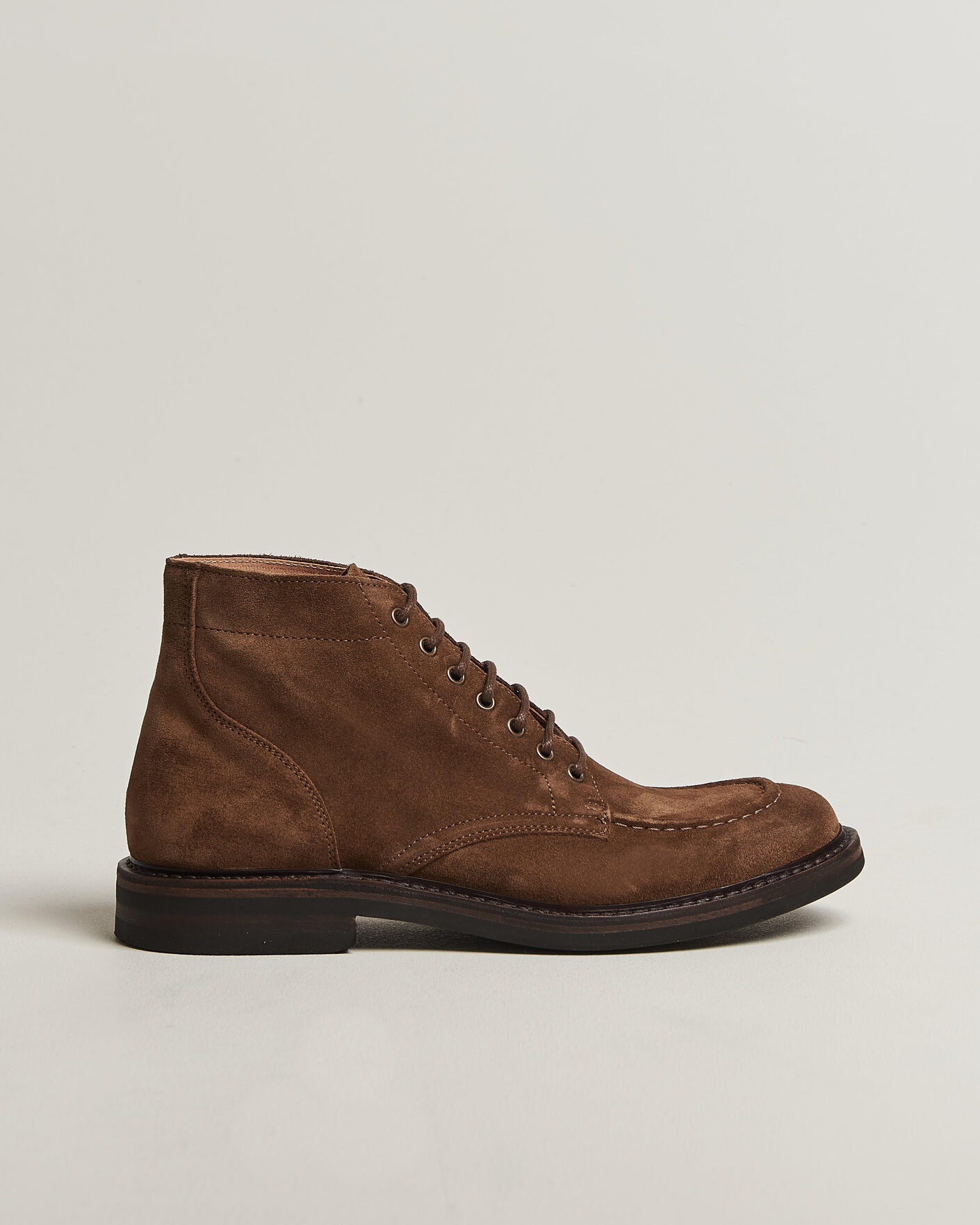 Men | Boots | Astorflex | Nuvoflex Dainite Lace Up Boot Dark Khaki Suede
