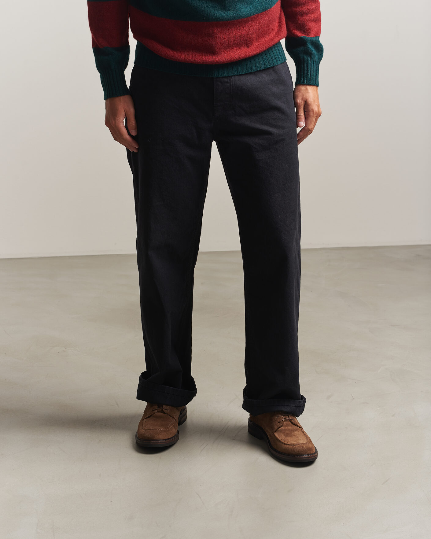 Men | Derby Shoes | Astorflex | Carlflex Moc Toe Dark Khaki Suede