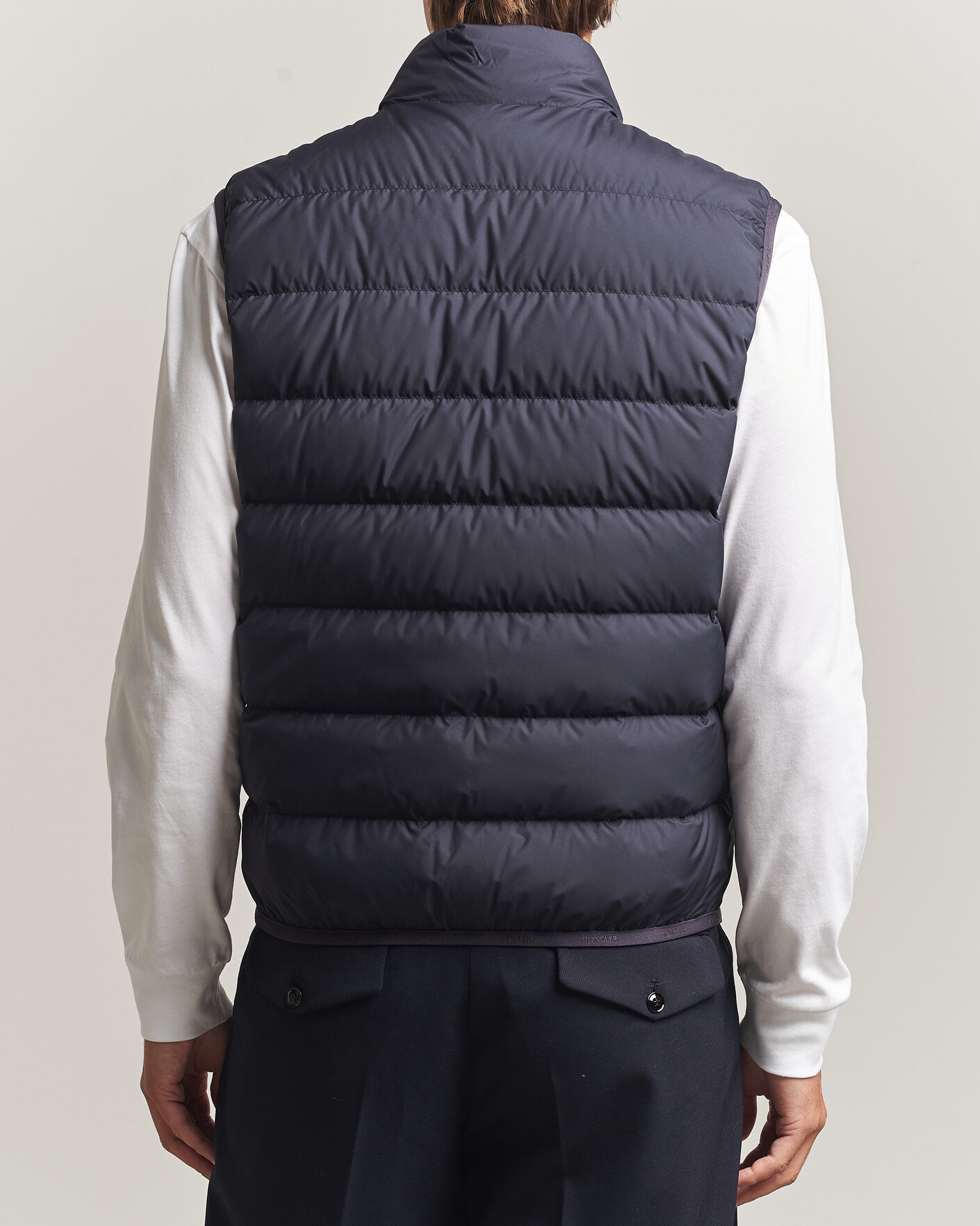 Men | Gilets | Moncler | Contrin Down Vest Navy