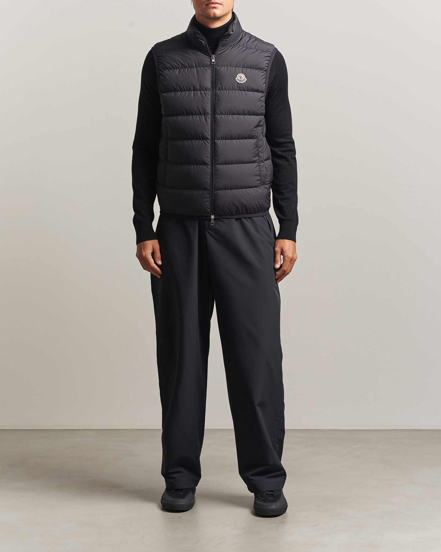 Men | Gilets | Moncler | Contrin Down Vest Black