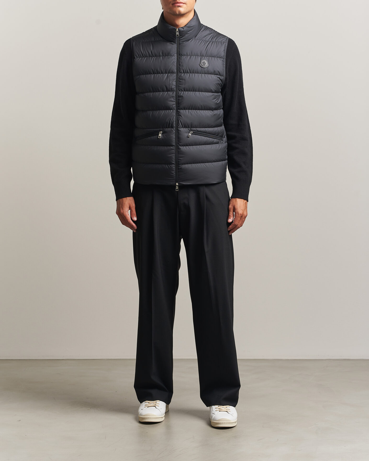 Men | Gilets | Moncler | Treompan Down Vest Black