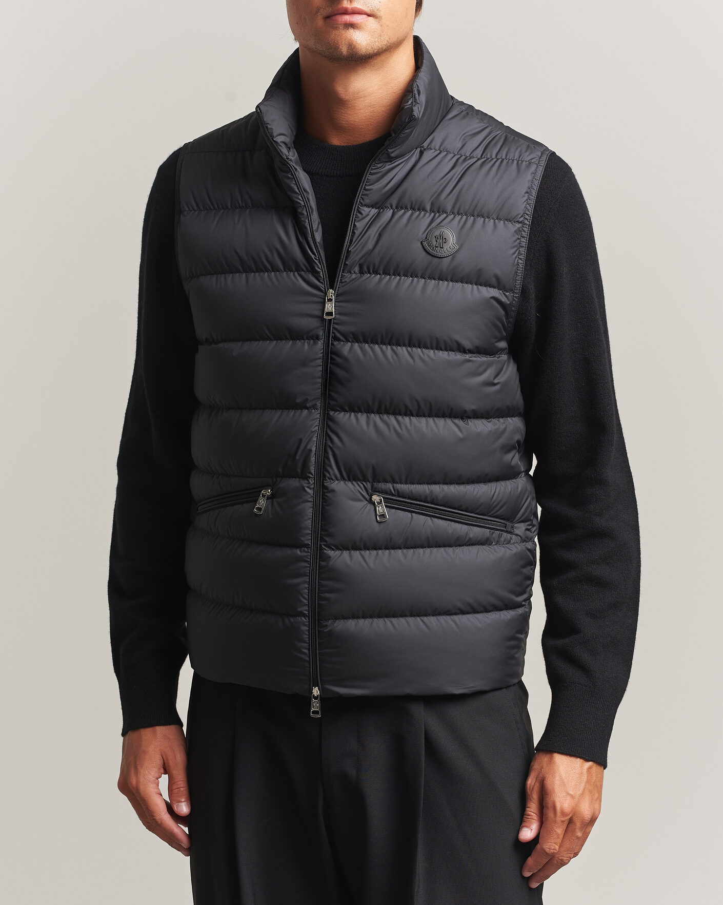 Men | Gilets | Moncler | Treompan Down Vest Black