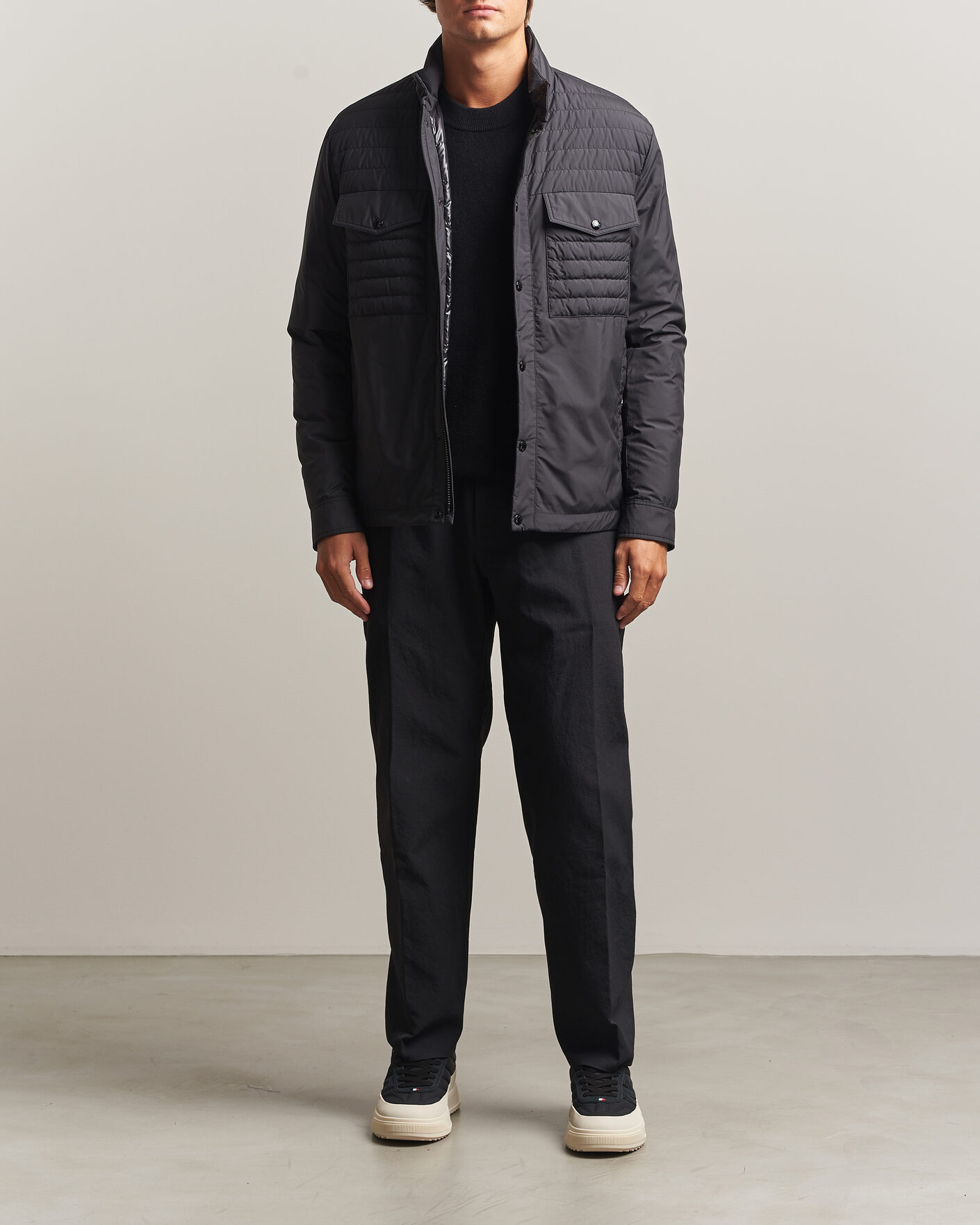 Men | Coats & Jackets | Moncler | Vnorviane Padded Jacket Black