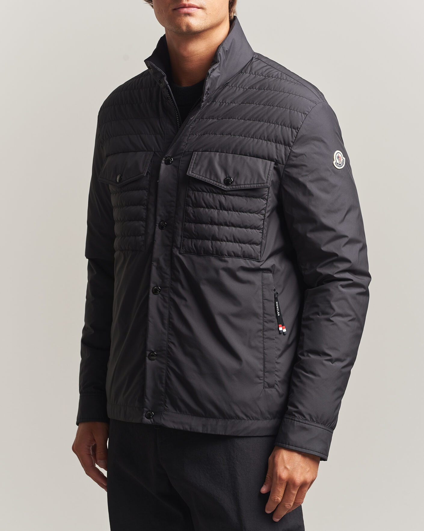 Men | Coats & Jackets | Moncler | Vnorviane Padded Jacket Black