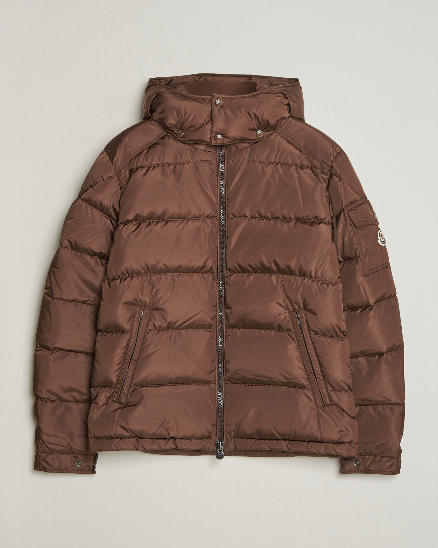 Men | Coats & Jackets | Moncler | Maya Jacket Matte Brown