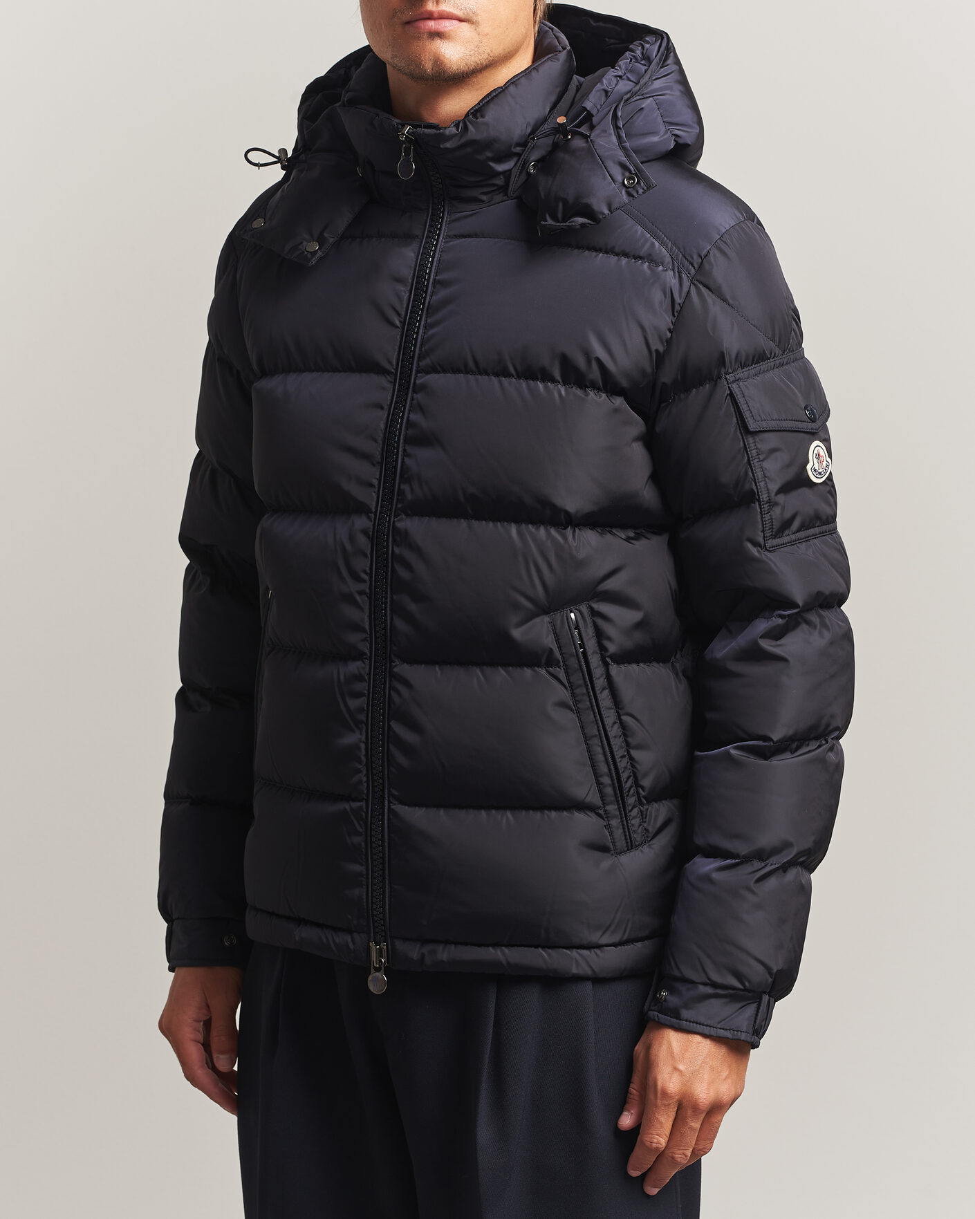 Moncler Maya Jacket Black at CareOfCarl.com