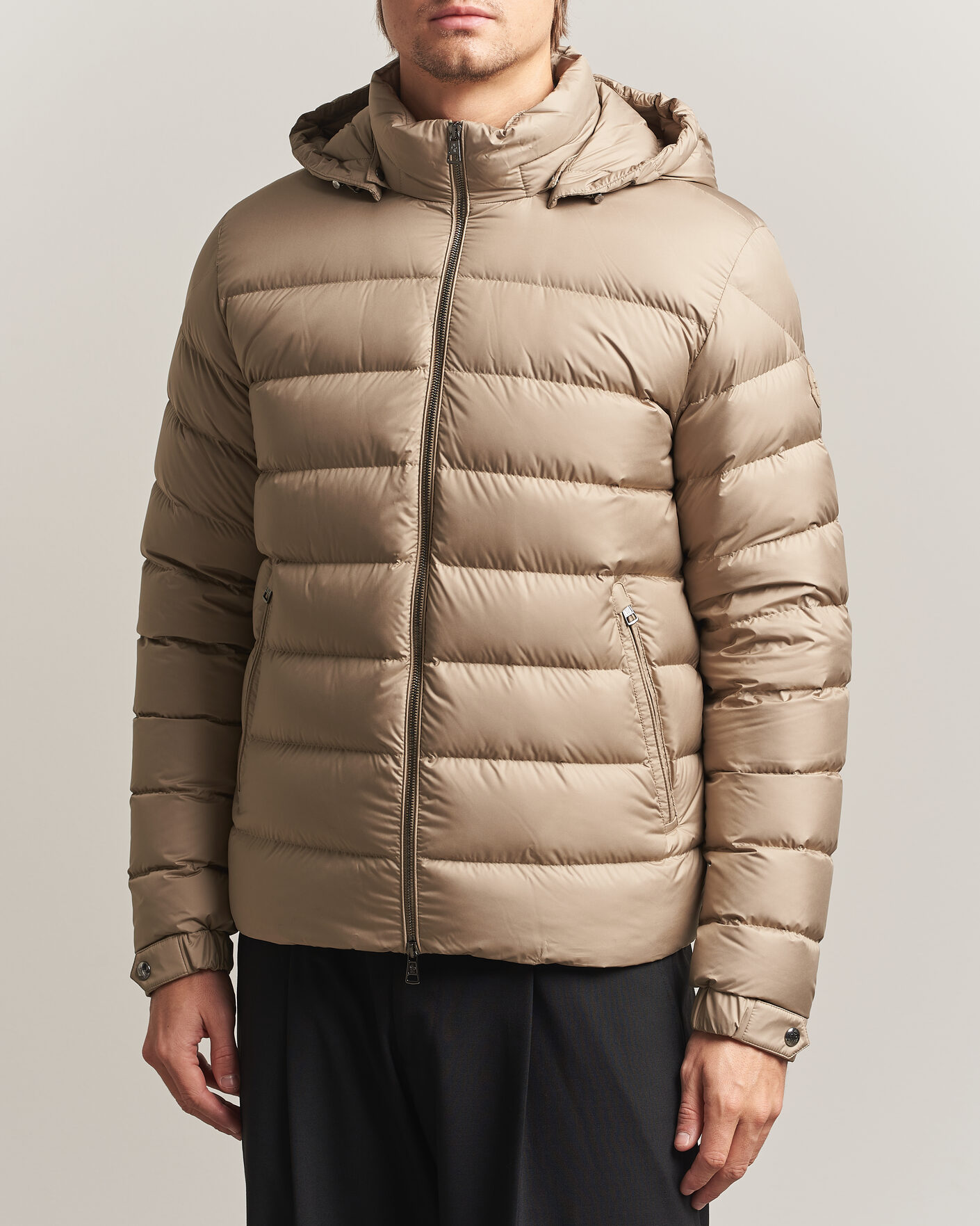 Men | Coats & Jackets | Moncler | Arneb Hooded Down Jacket Brown