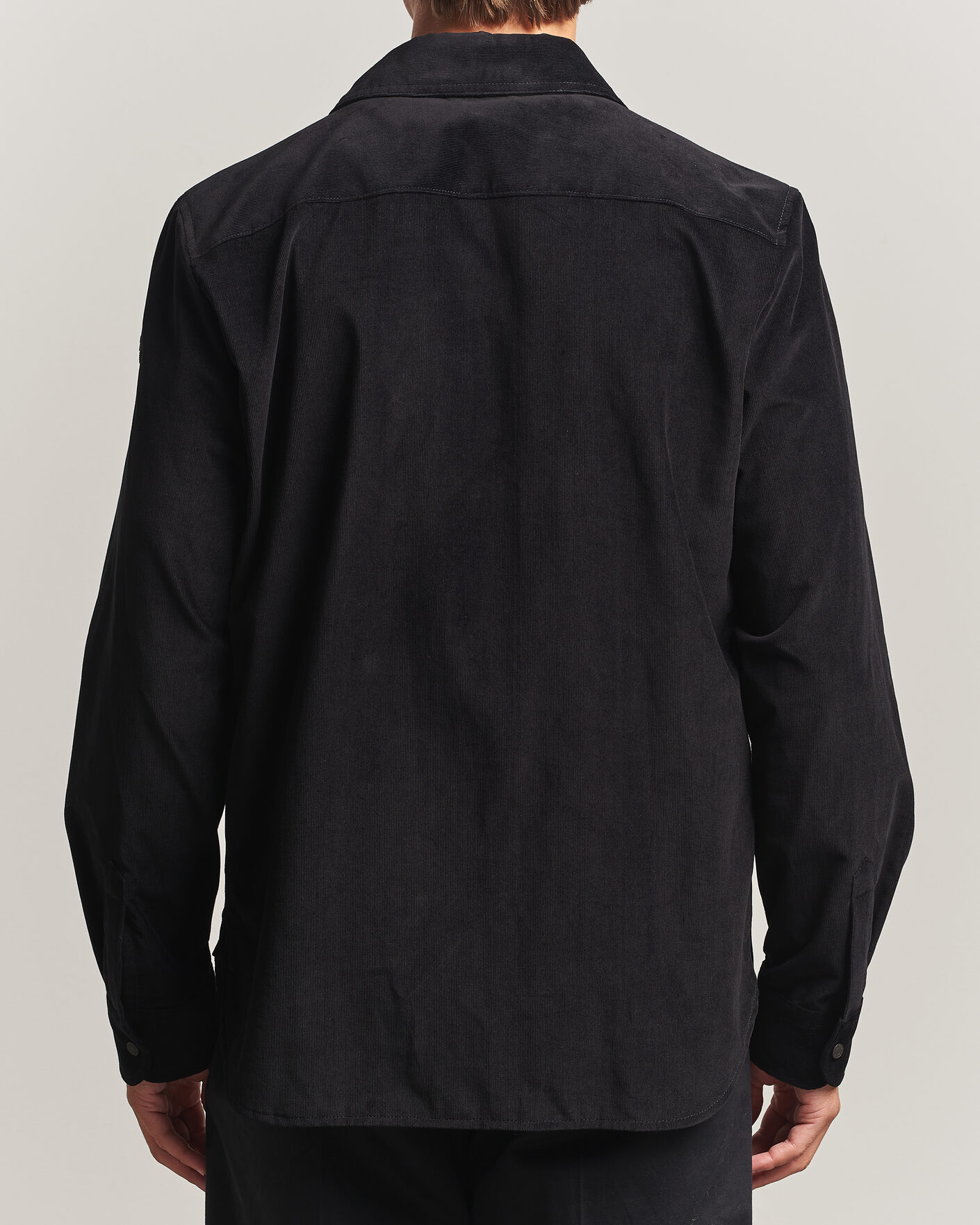 Men | Shirts | Moncler | Corduroy Overshirt Black