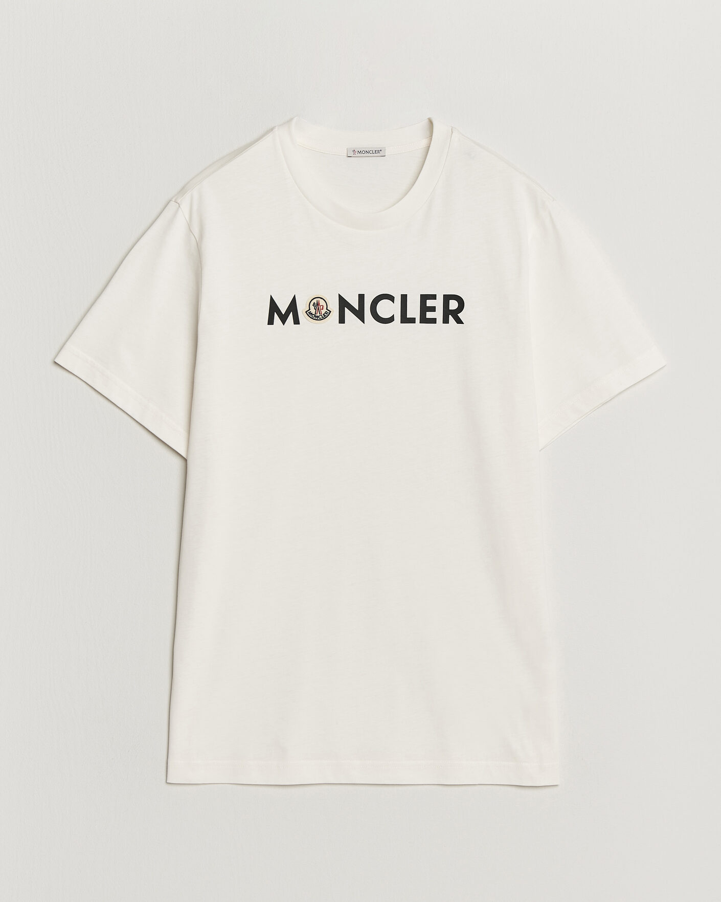Men | T-Shirts | Moncler | Logo Lettering T-Shirts White