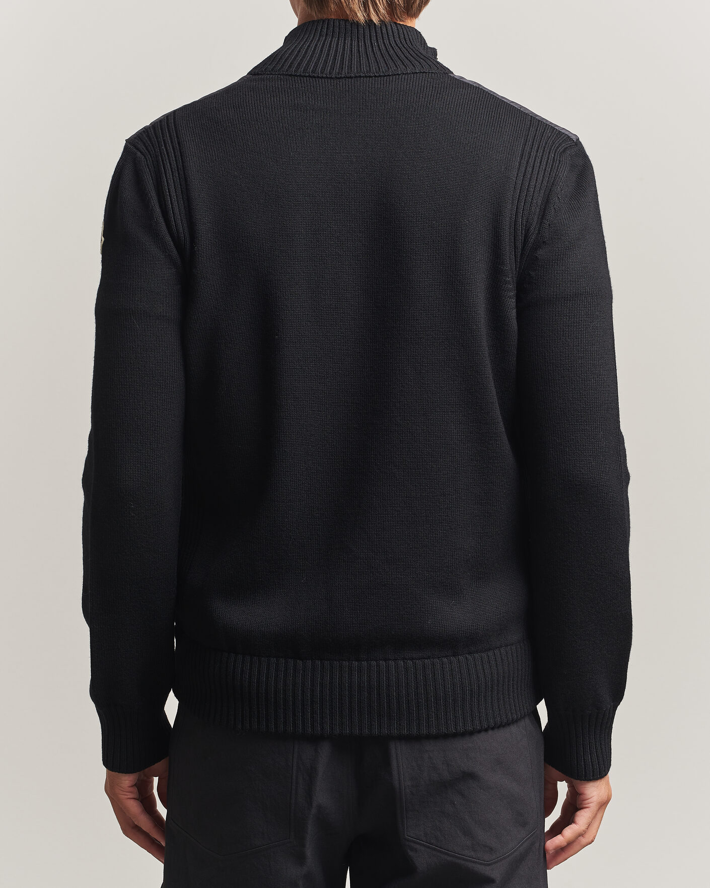 Men | Coats & Jackets | Moncler | Padded Hybrid Jacket Black