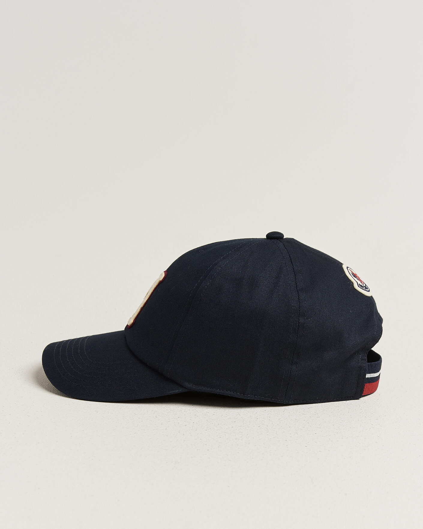 Men | Hats & Caps | Moncler | College Logo Baseball Cap Navy