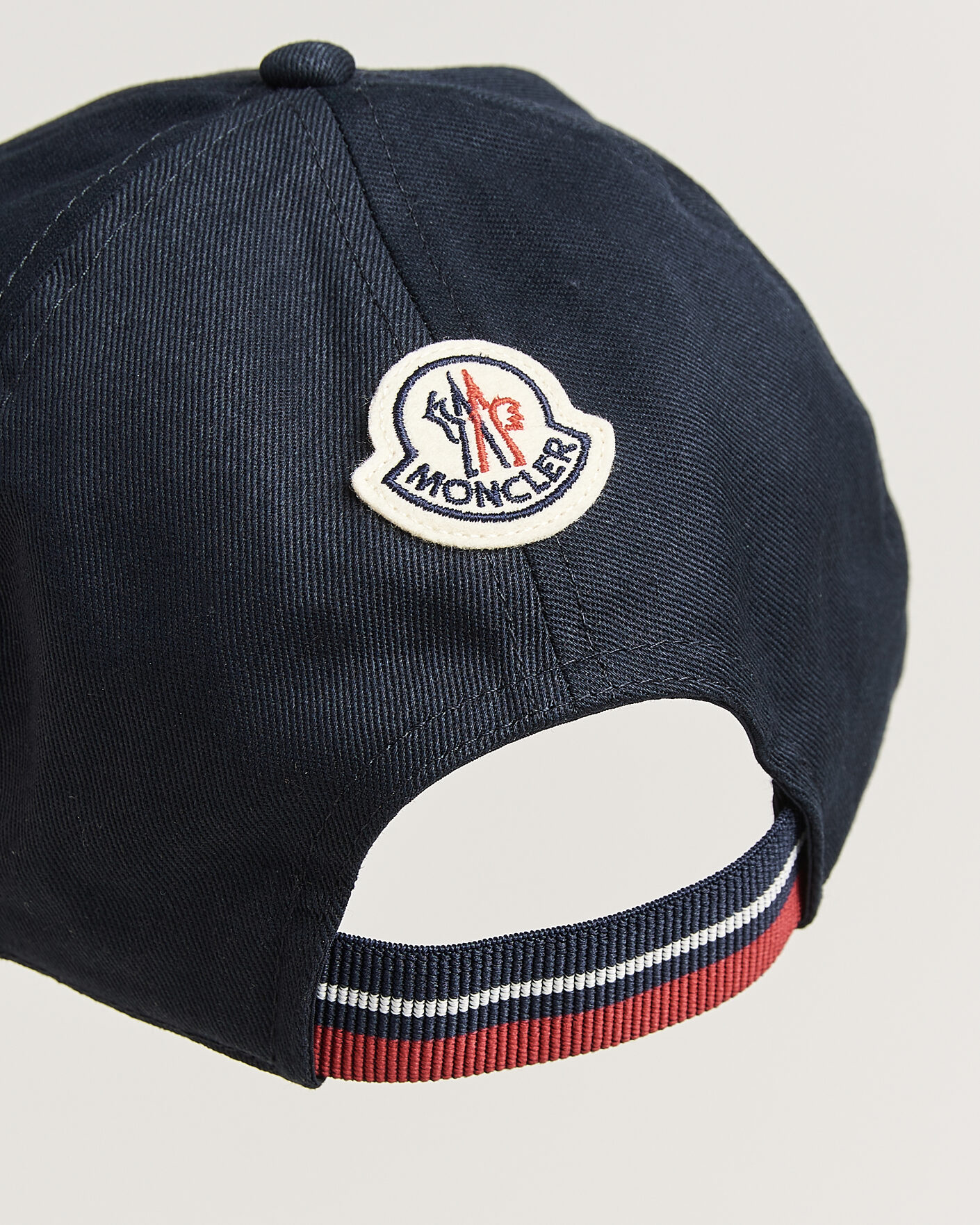 Men | Hats & Caps | Moncler | College Logo Baseball Cap Navy