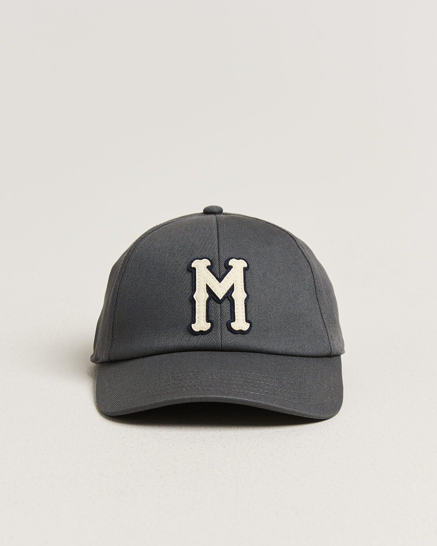 Men | Hats & Caps | Moncler | College Logo Baseball Cap Grey