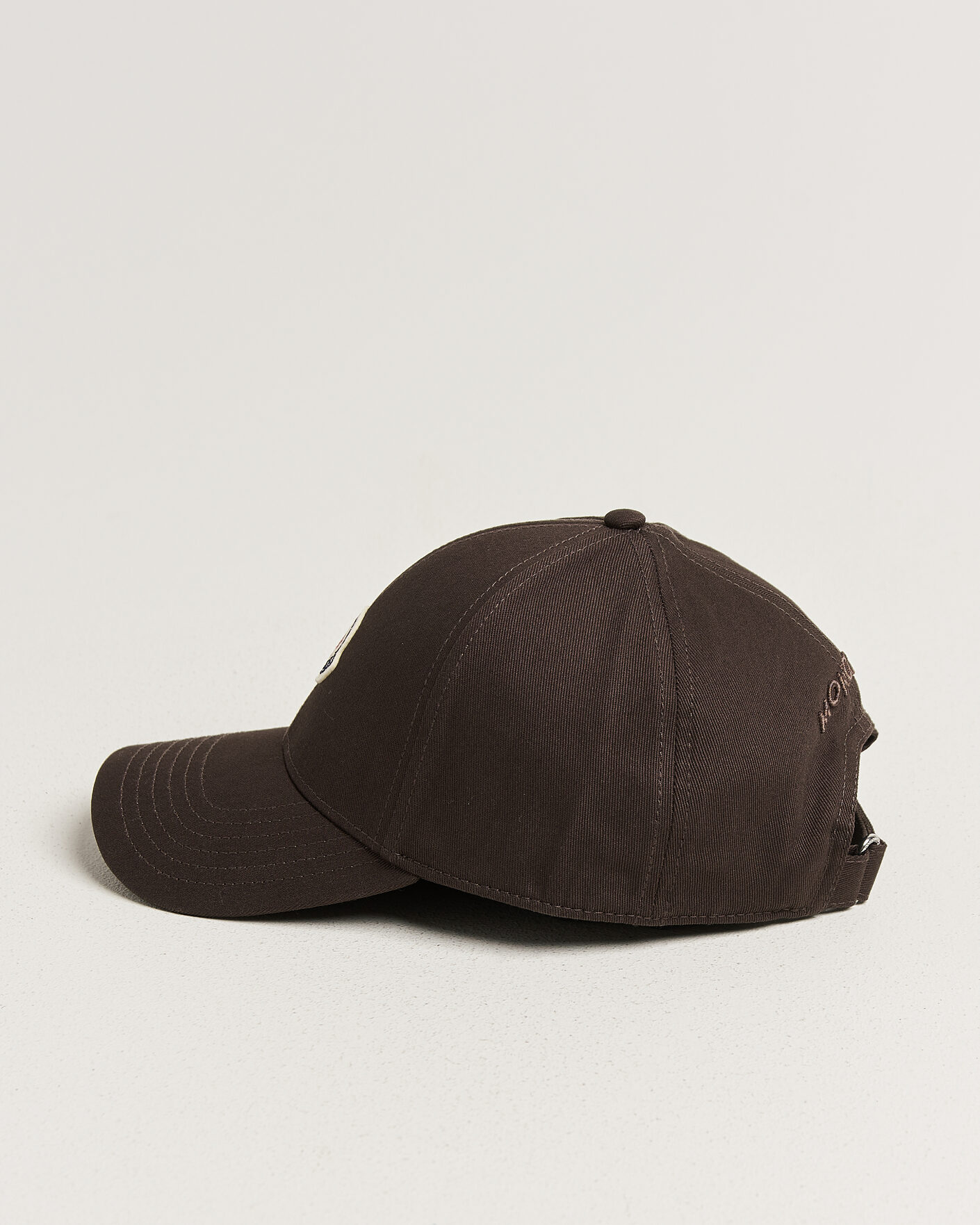 Men | Hats & Caps | Moncler | Logo Baseball Cap Brown