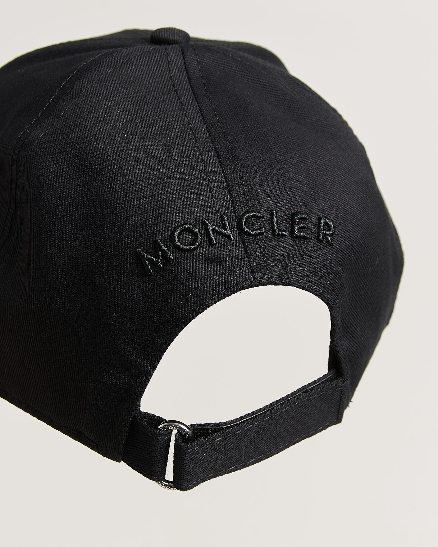 Men | Hats & Caps | Moncler | Logo Baseball Cap Black