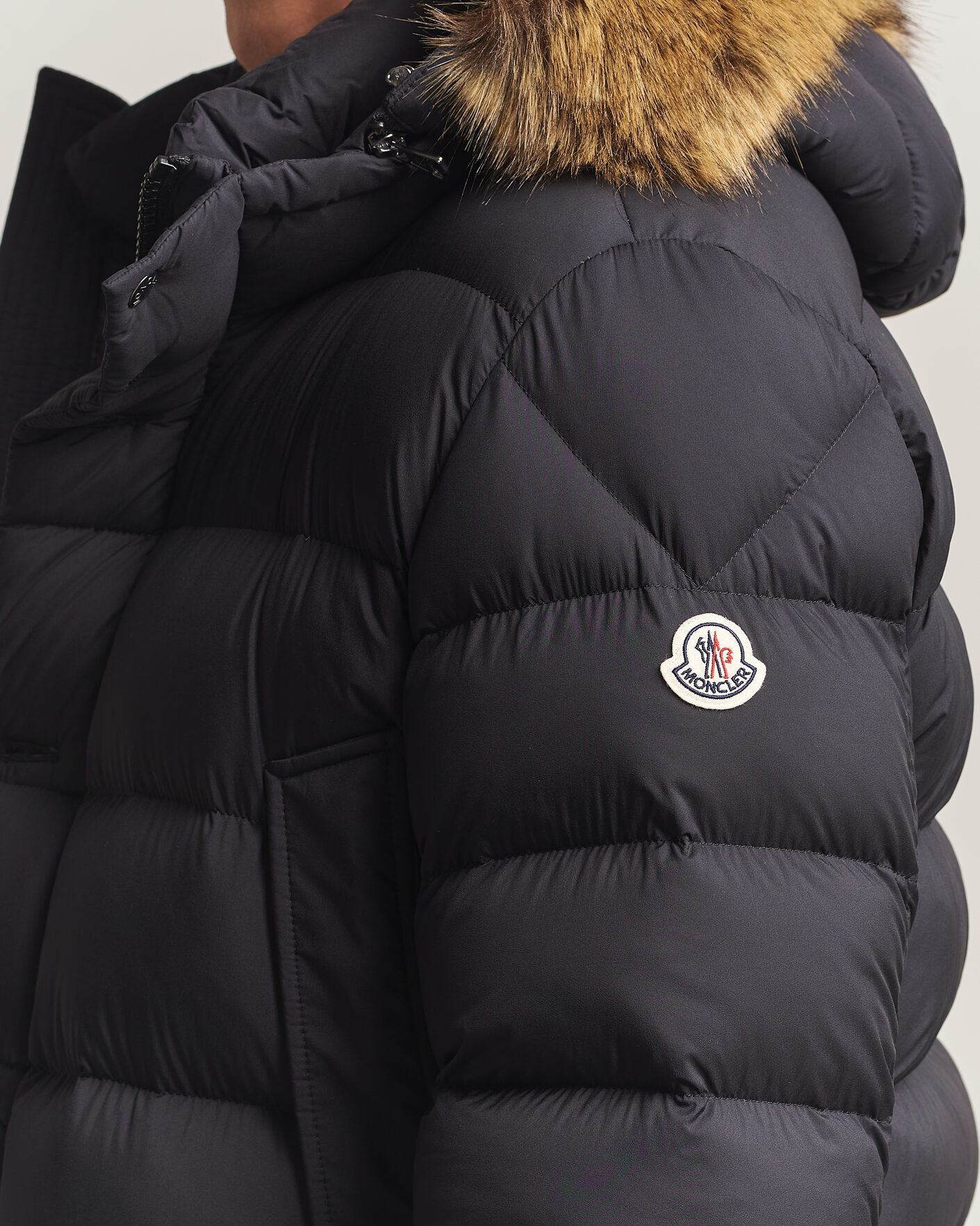 Moncler Clunye Down Parka Black at CareOfCarl.com