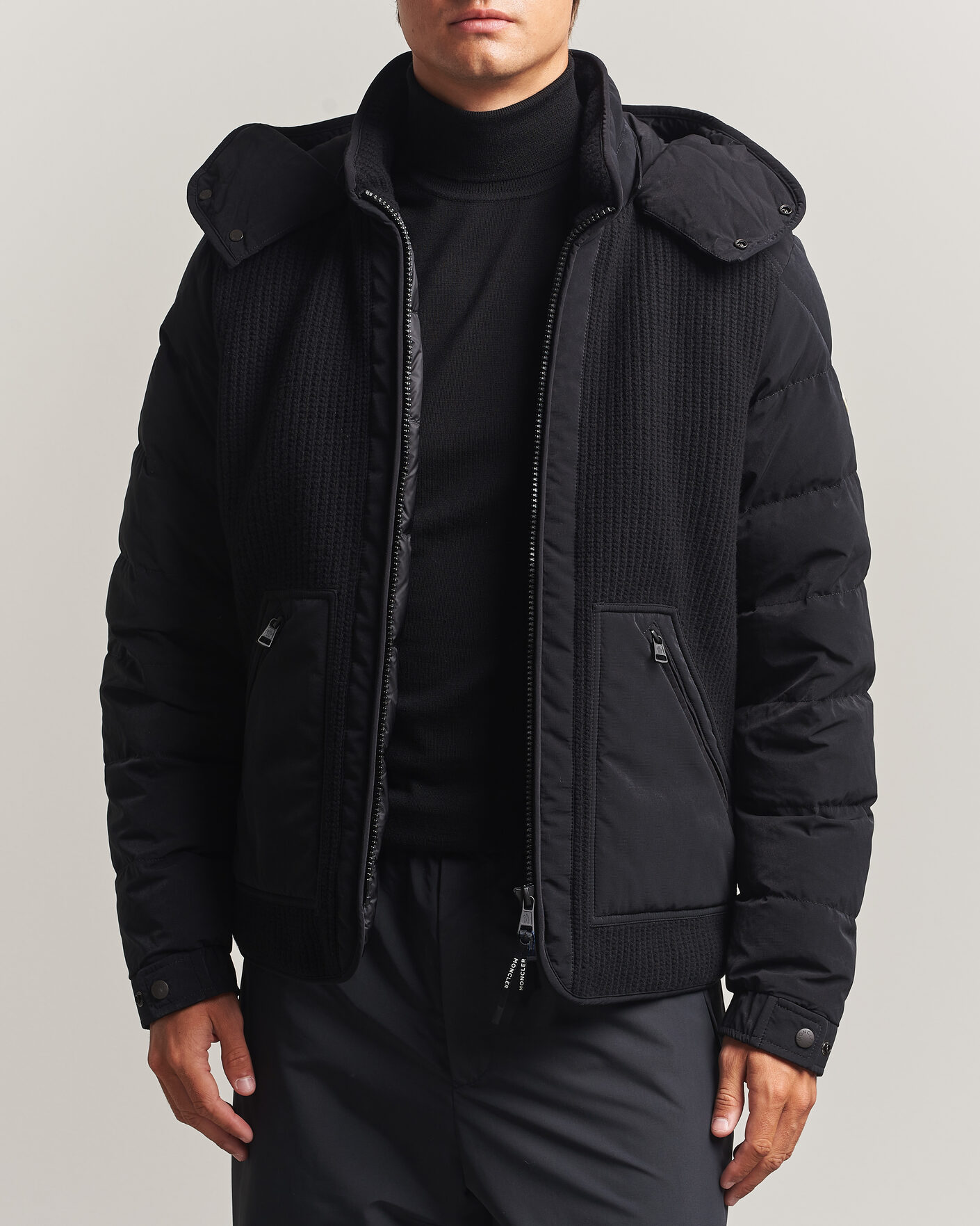 Men | Coats & Jackets | Moncler | Pelat Down Jacket Black