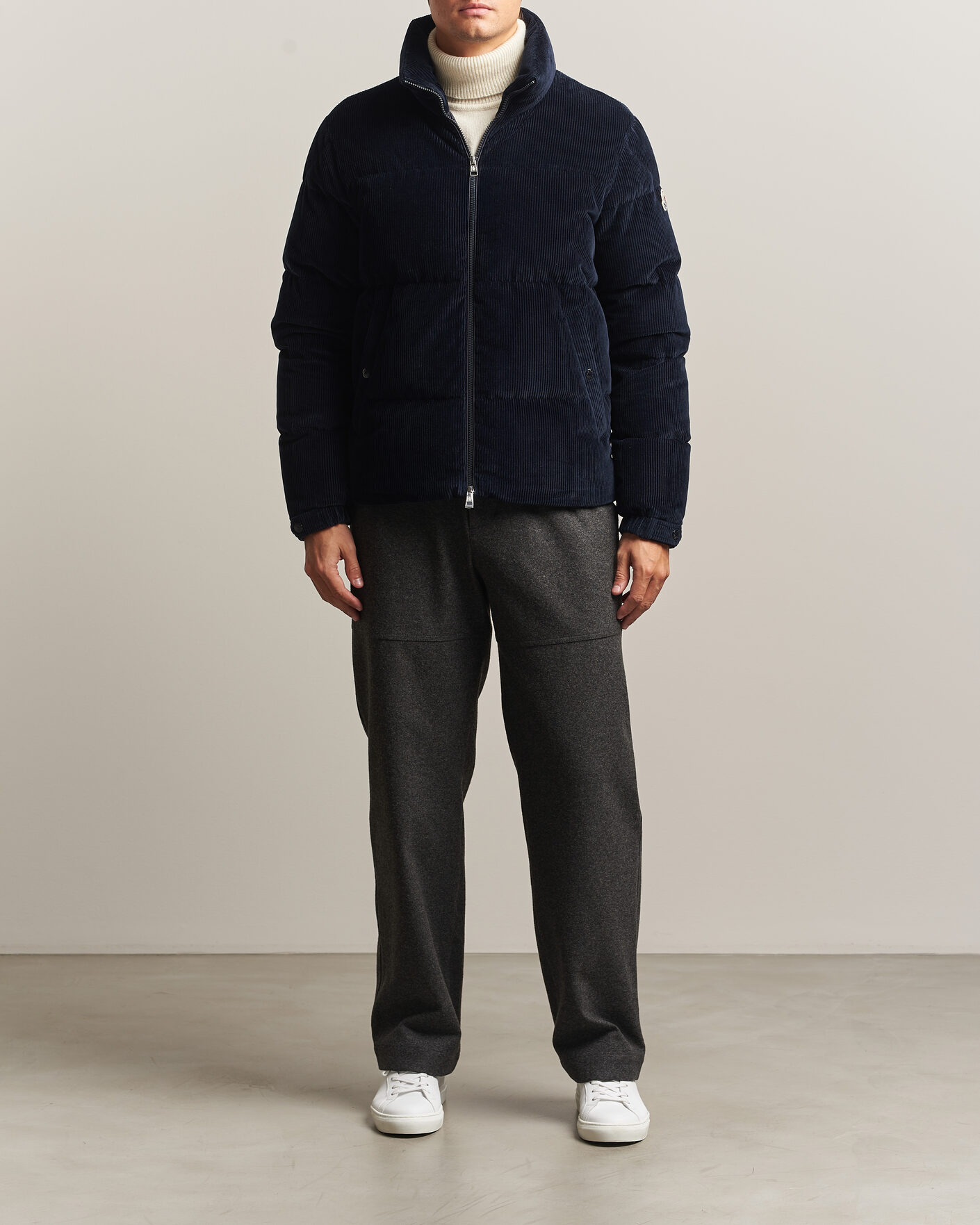 Men | Coats & Jackets | Moncler | Esparron Corduroy Jacket Navy