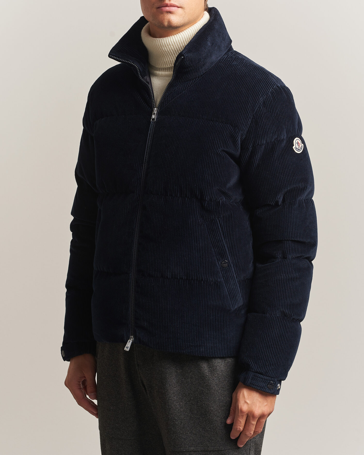 Men | Coats & Jackets | Moncler | Esparron Corduroy Jacket Navy