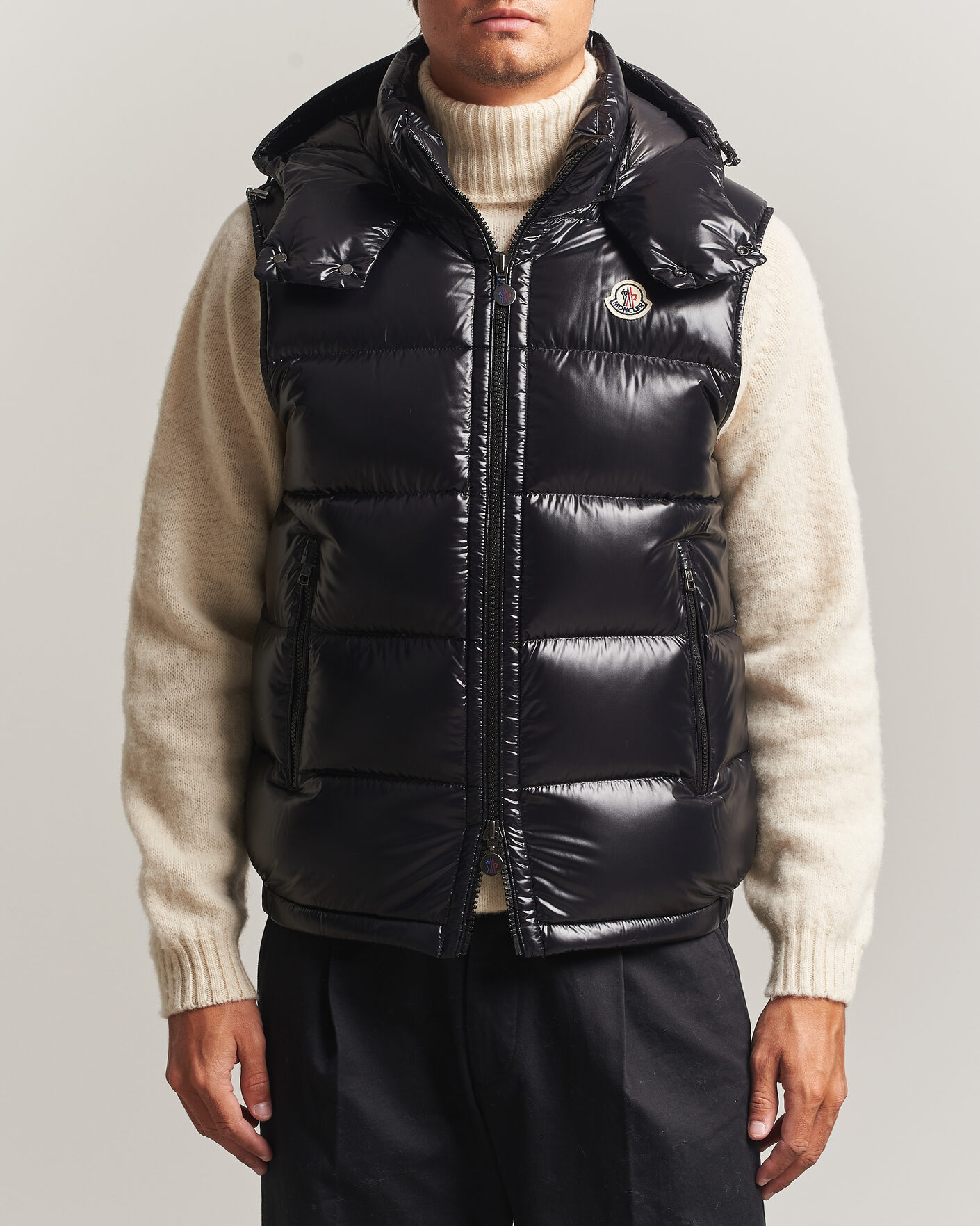 Men | Gilets | Moncler | Bormes Down Vest Black