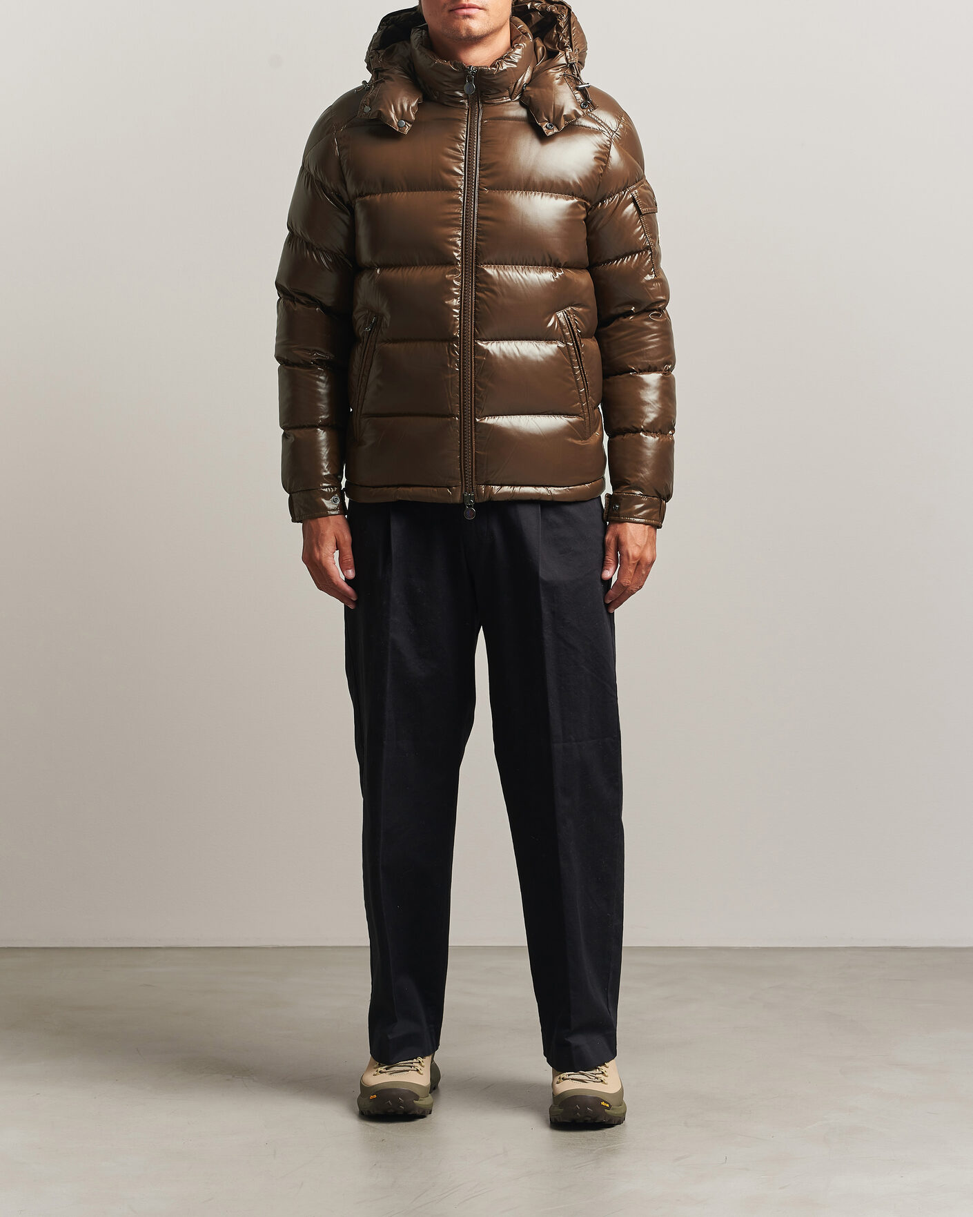Men | Coats & Jackets | Moncler | Maya Jacket Brown