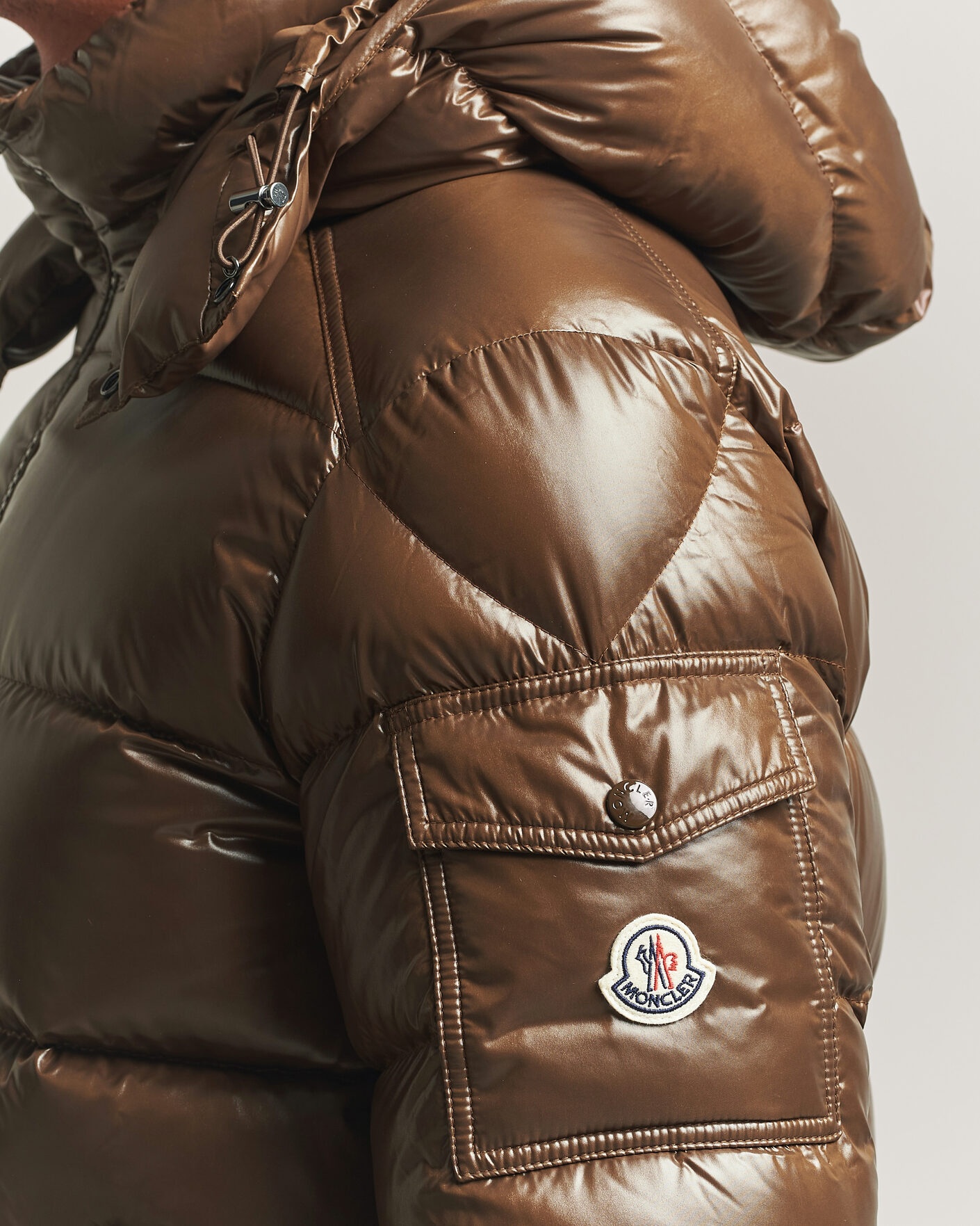 Men | Coats & Jackets | Moncler | Maya Jacket Brown