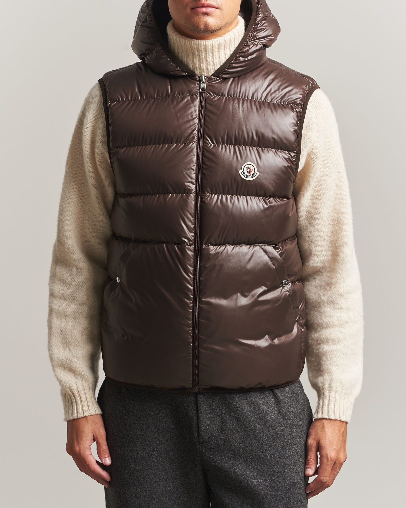 Men | Coats & Jackets | Moncler | Nyvalin Shirt Jacket Brown Check