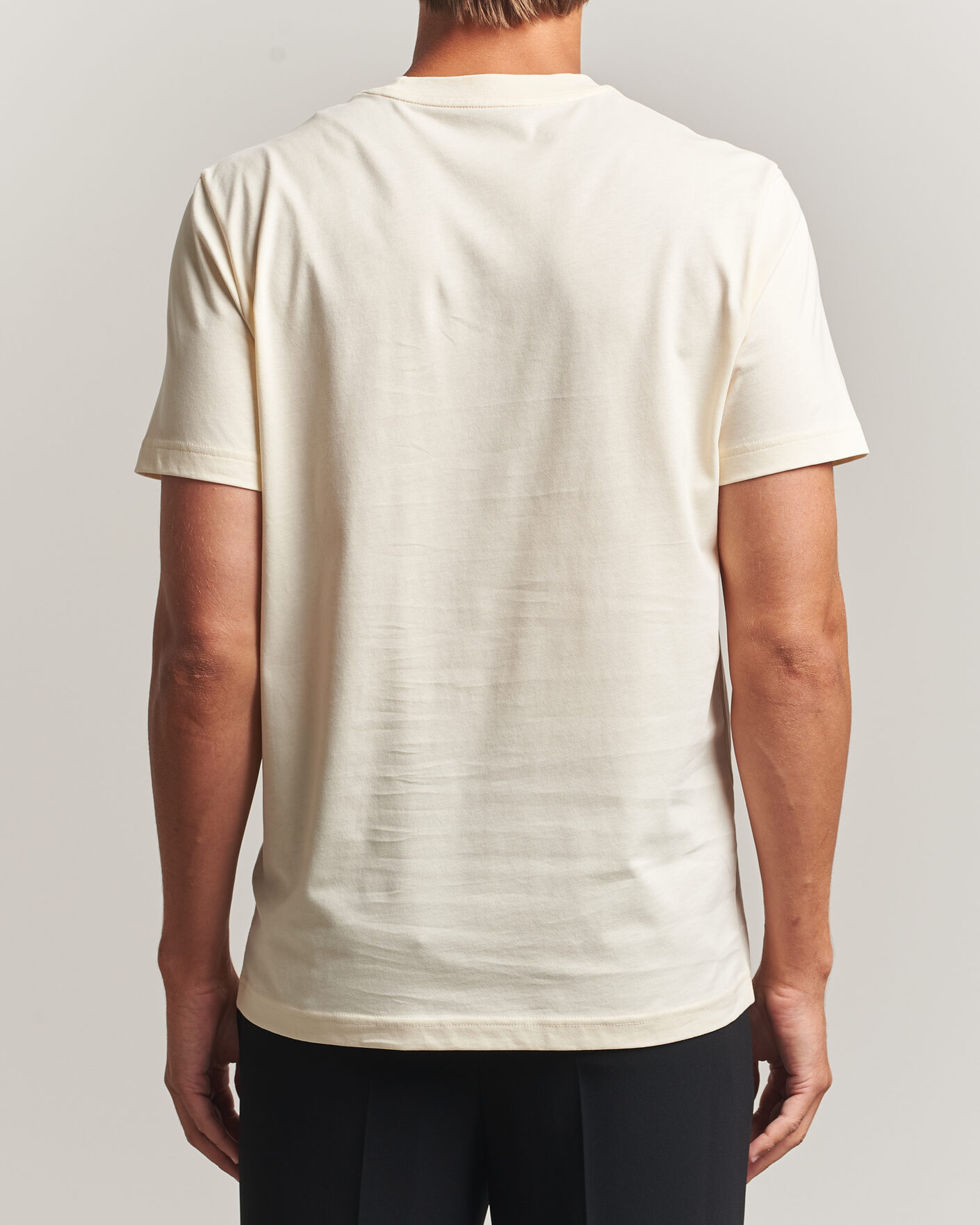 Men | T-Shirts | Moncler | Logo T-Shirt Off White