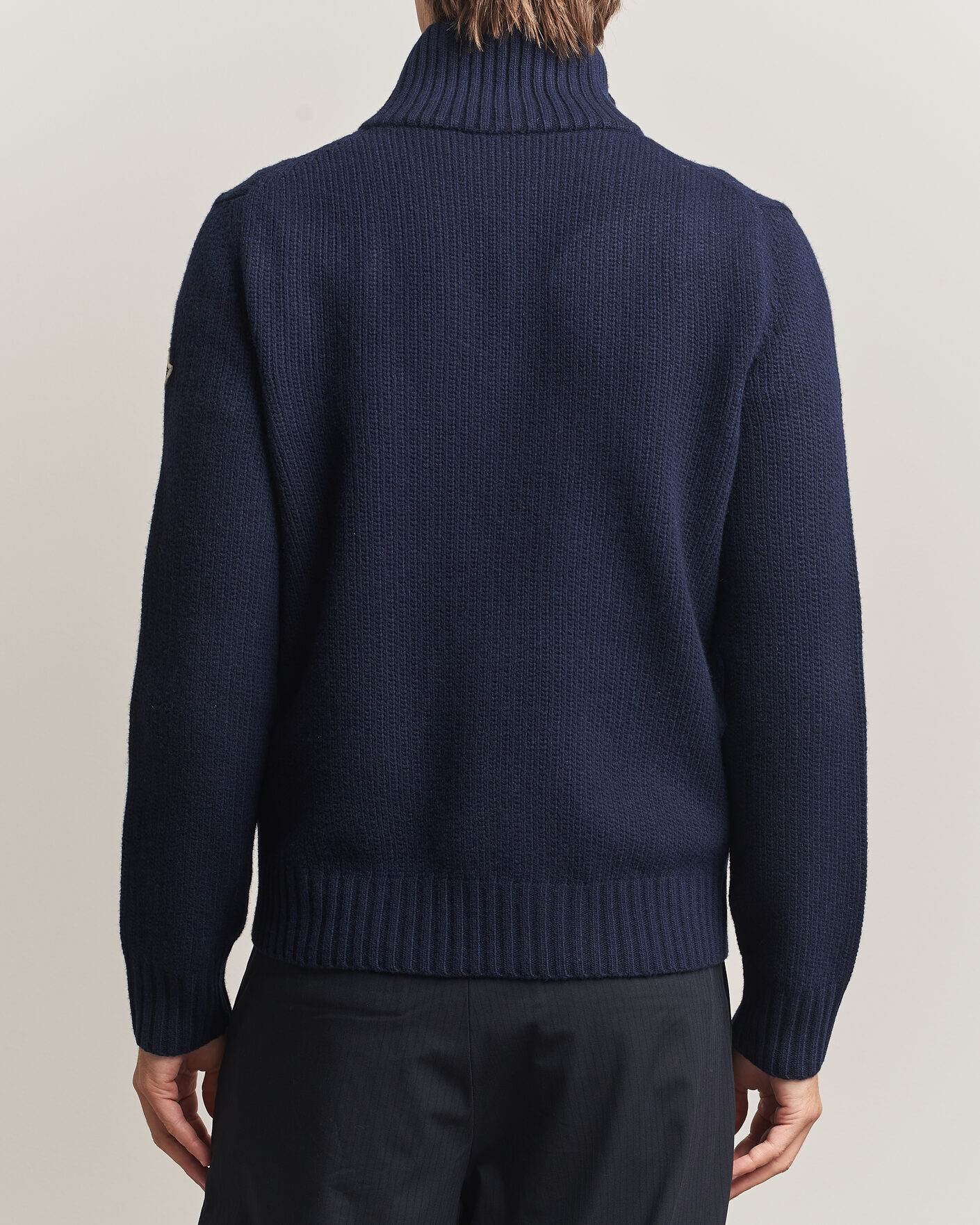Moncler Full Zip Cardigan Navy at CareOfCarl.com