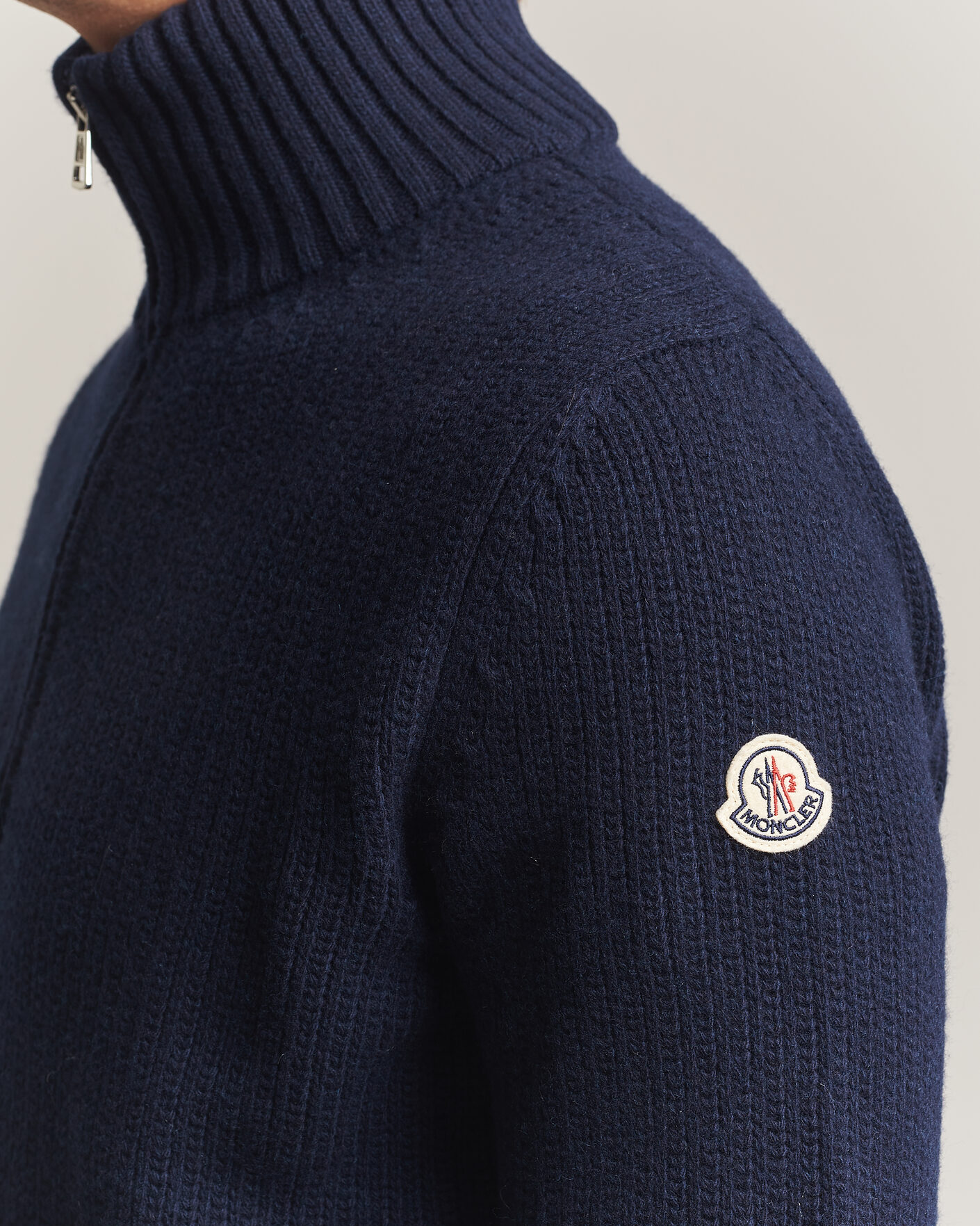 Moncler Full Zip Cardigan Navy at CareOfCarl.com Moncler Full Zip Cardigan Navy at CareOfCarl.com