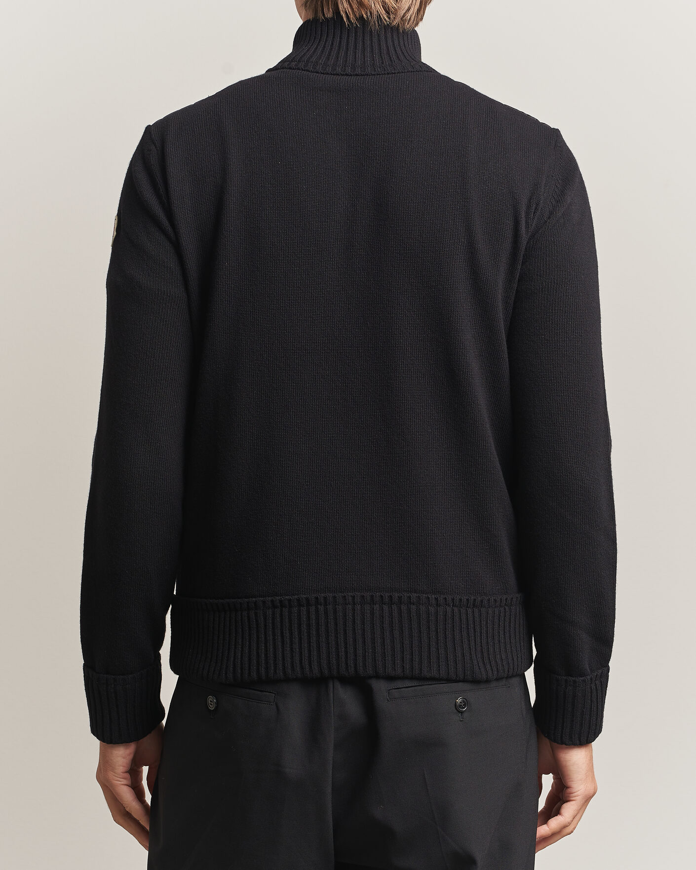 Men | Coats & Jackets | Moncler | Quilted Hybrid Jacket Black