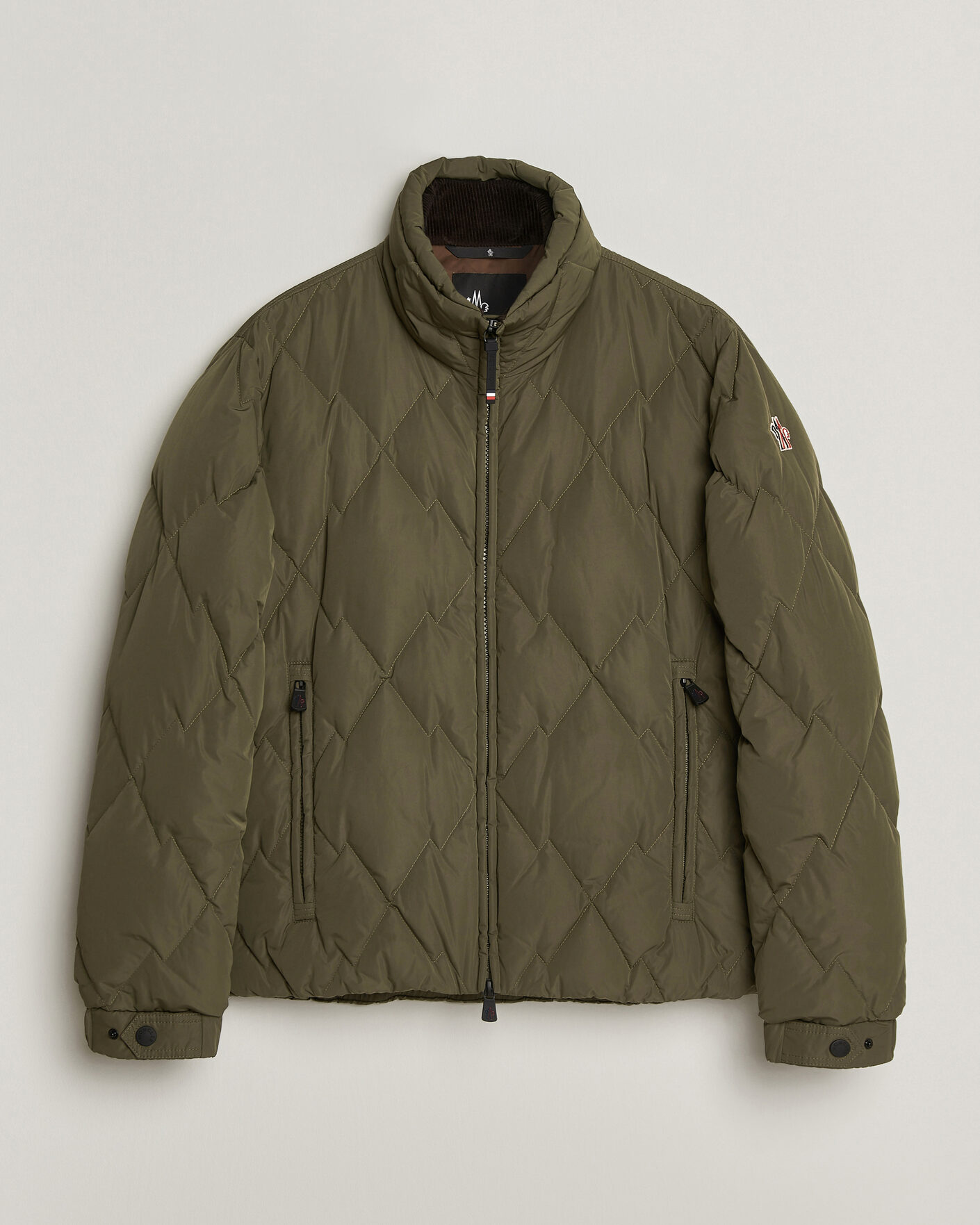 Men | Coats & Jackets | Moncler Grenoble | Bramas Quilted Jacket Olive