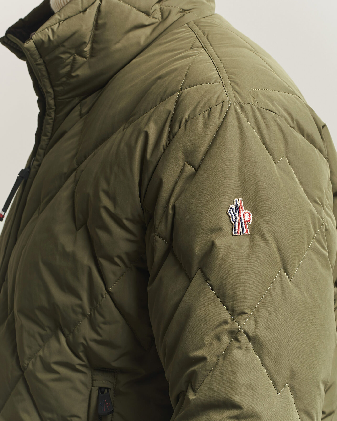 Men | Coats & Jackets | Moncler Grenoble | Bramas Quilted Jacket Olive