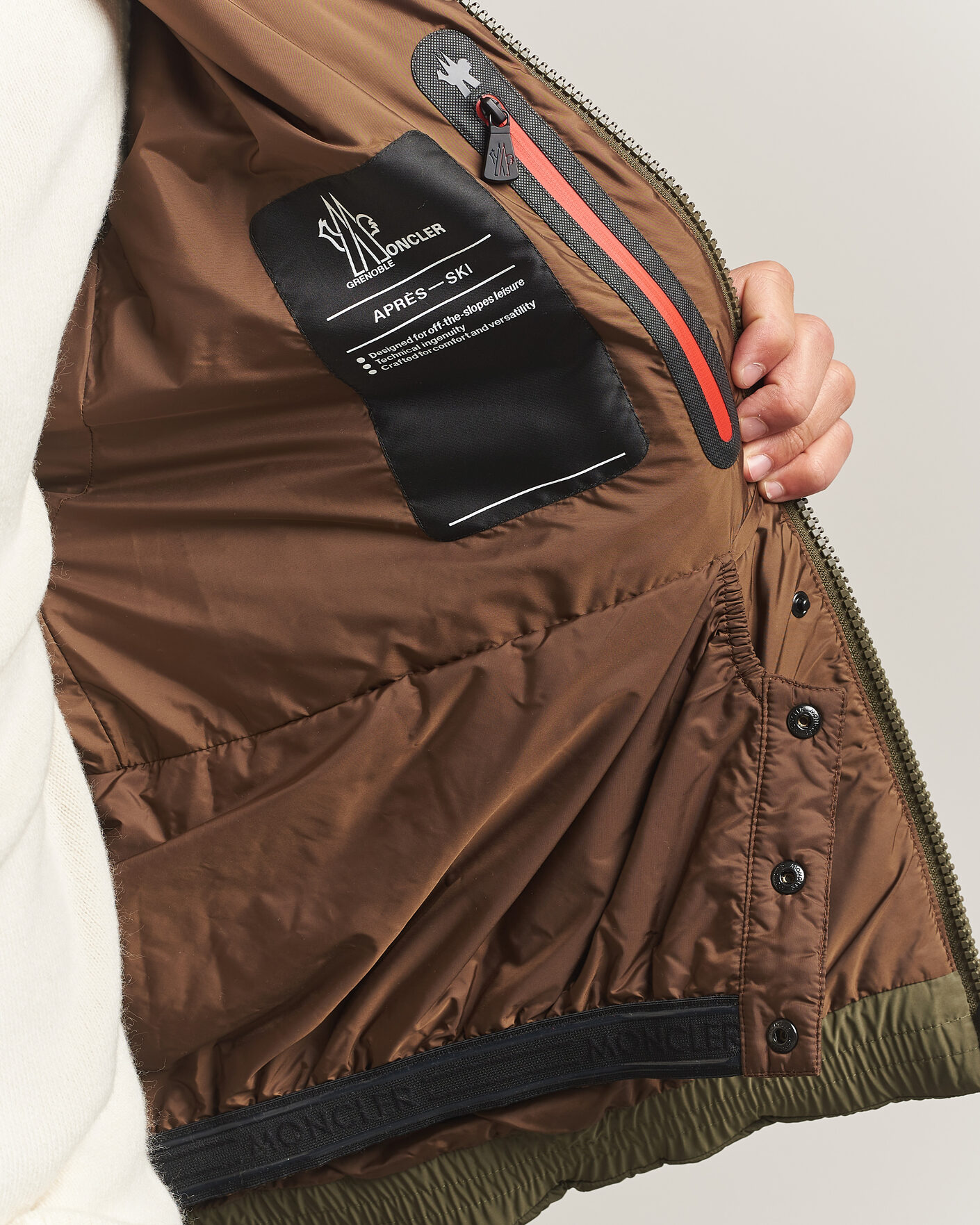 Men | Coats & Jackets | Moncler Grenoble | Bramas Quilted Jacket Olive